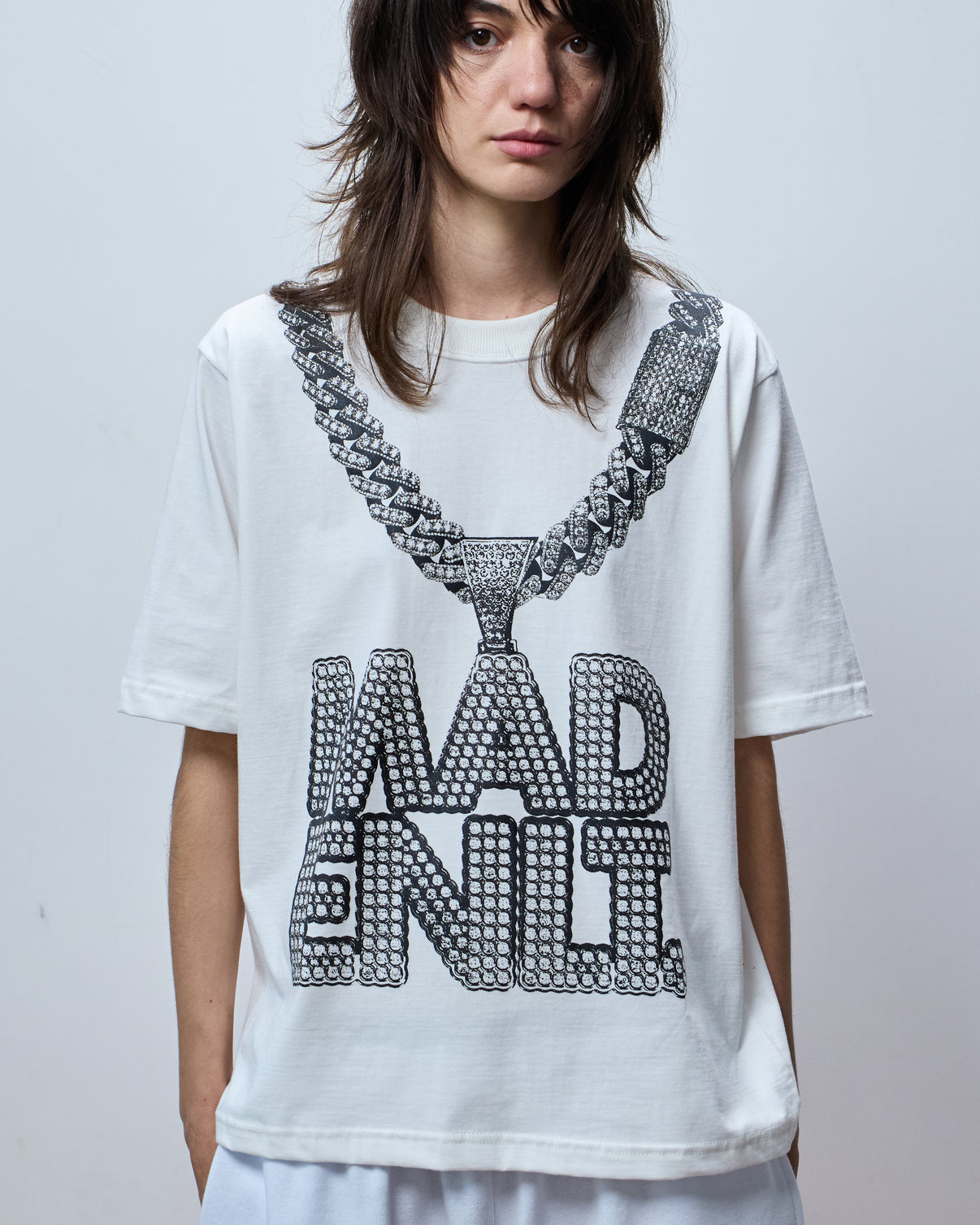 Camiseta MAD Correntão Off-White