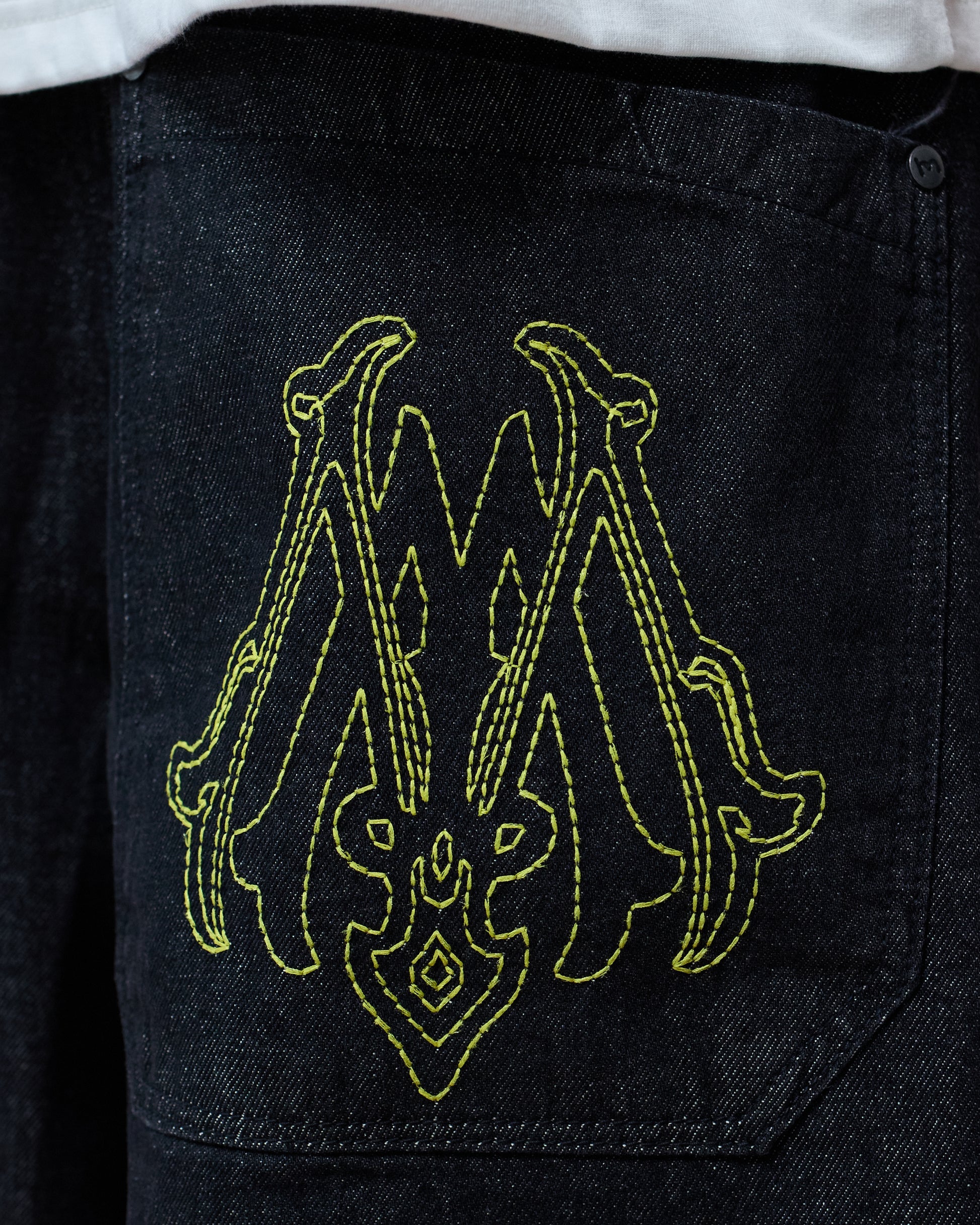 Calça MAD Jeans Asas Preto
