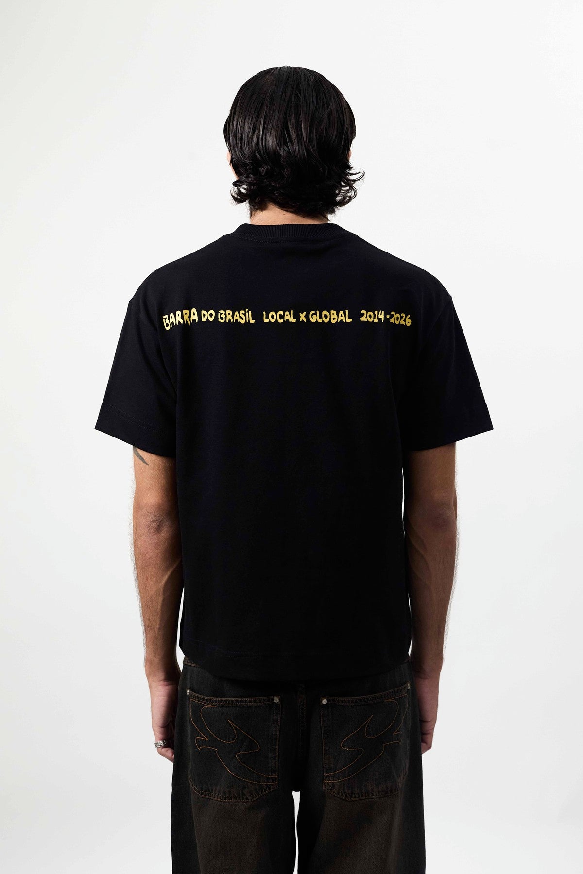 Camiseta Barra "ICONOGRAFIA" Preta