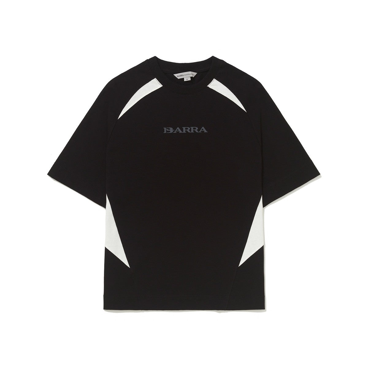 Camiseta Recortada "BARRA REMIX" Preta