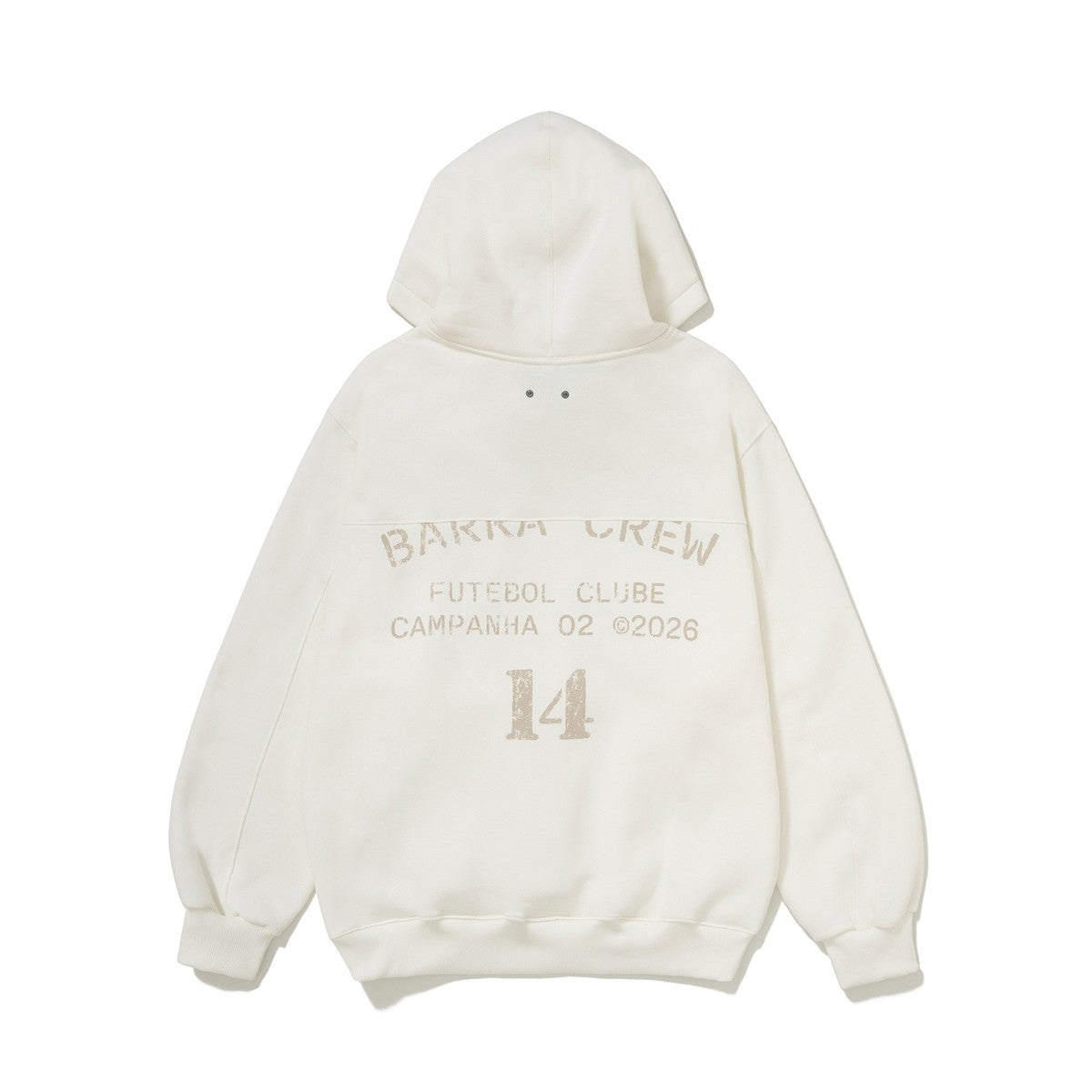 Moletom Barra "BFC" Off White
