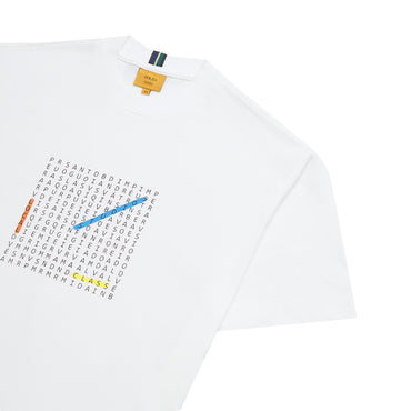 CLASS - Camiseta Word Search Off-White