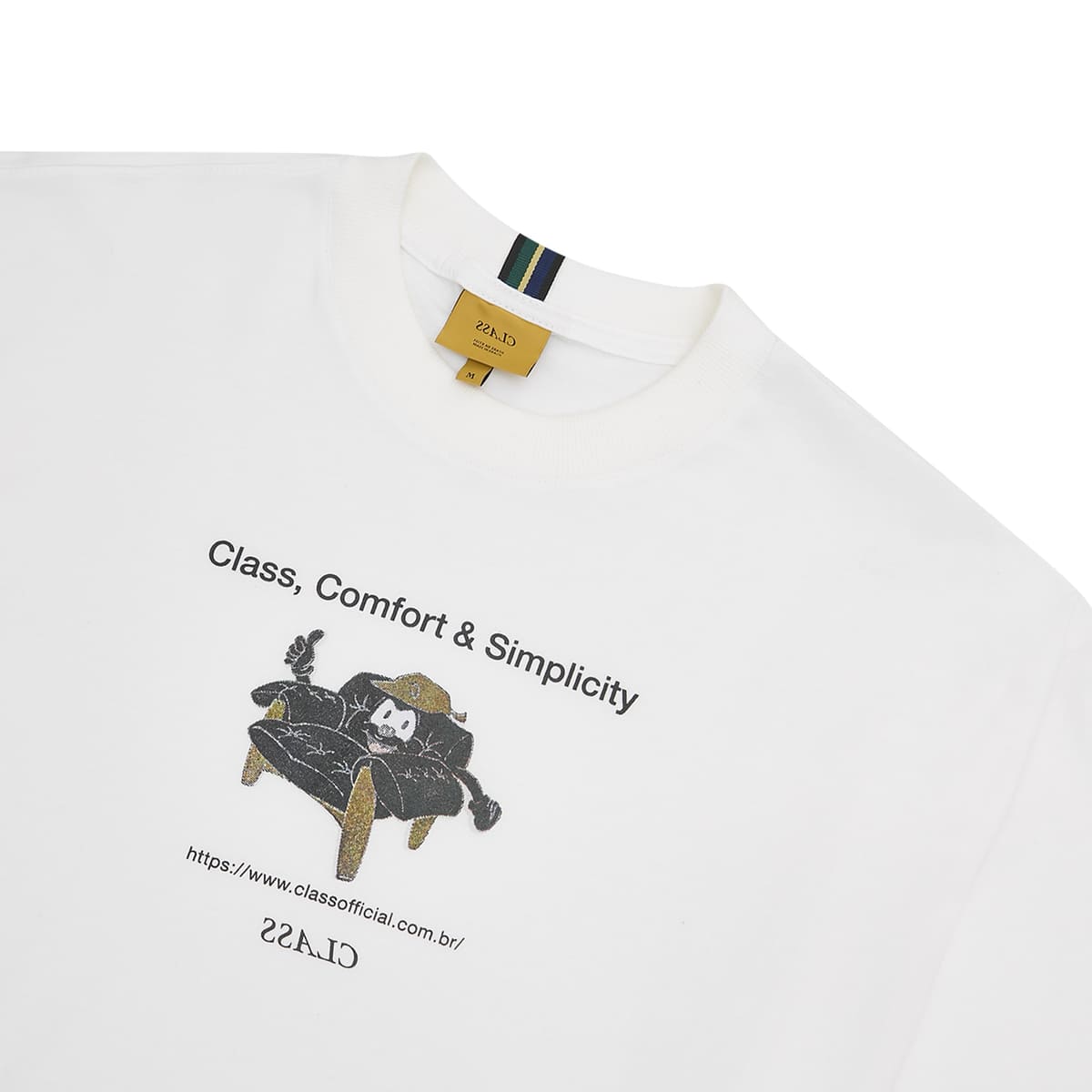 Camiseta CLASS "Comfort & Simplicity" Off-White