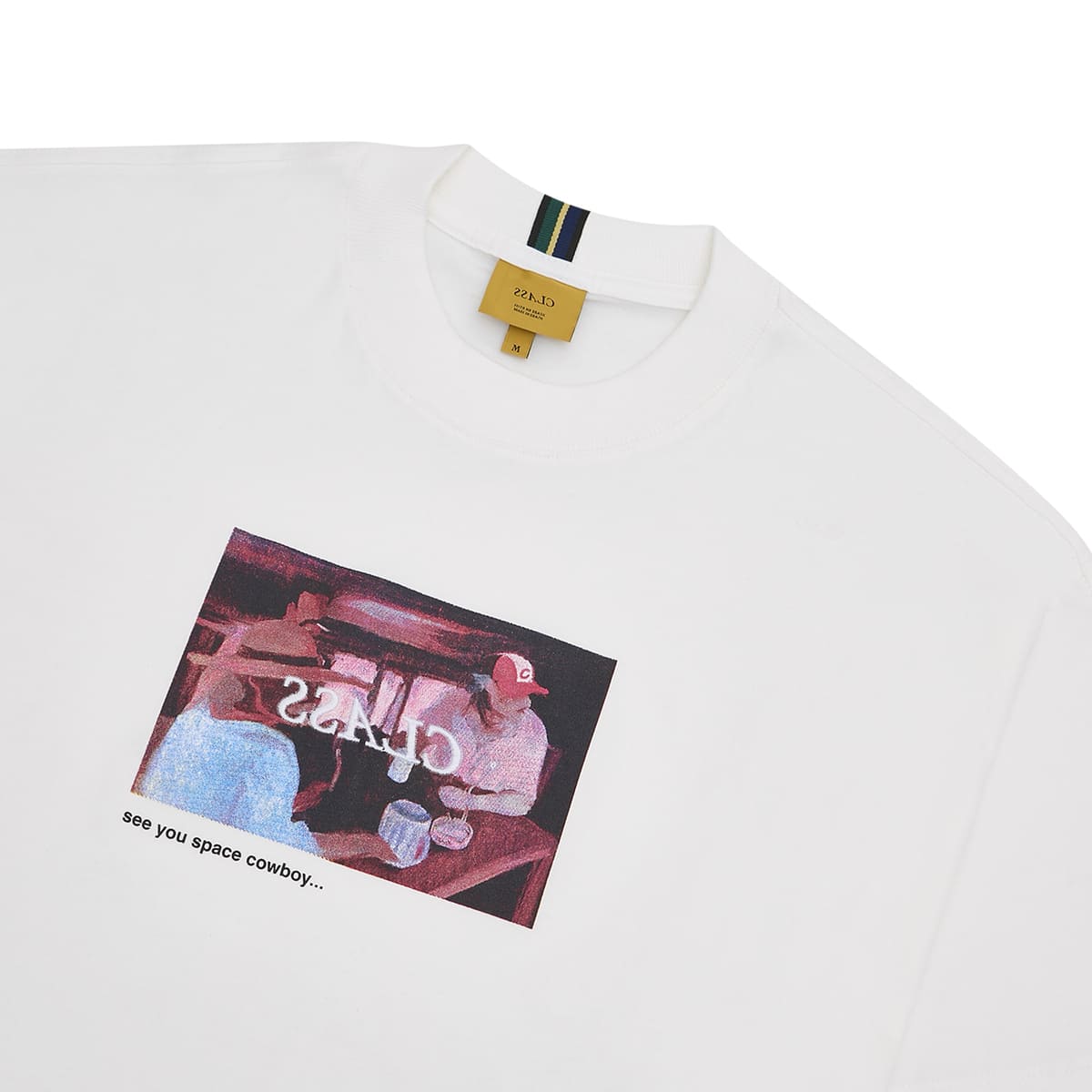 Camiseta CLASS "3 Velhos" Off-White