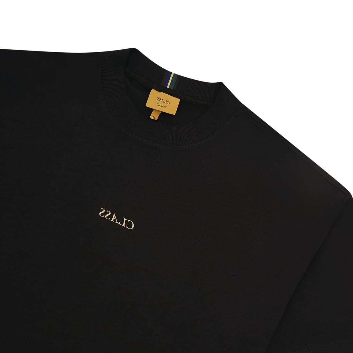 Camiseta Premium CLASS "Class Inverso Gold" Black