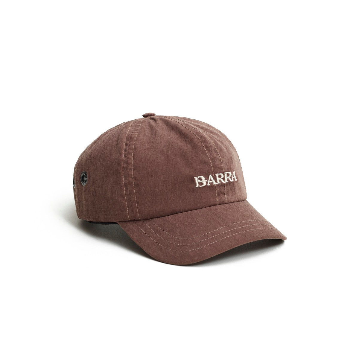 Boné Six Panel Barra "LOGO" Marrom