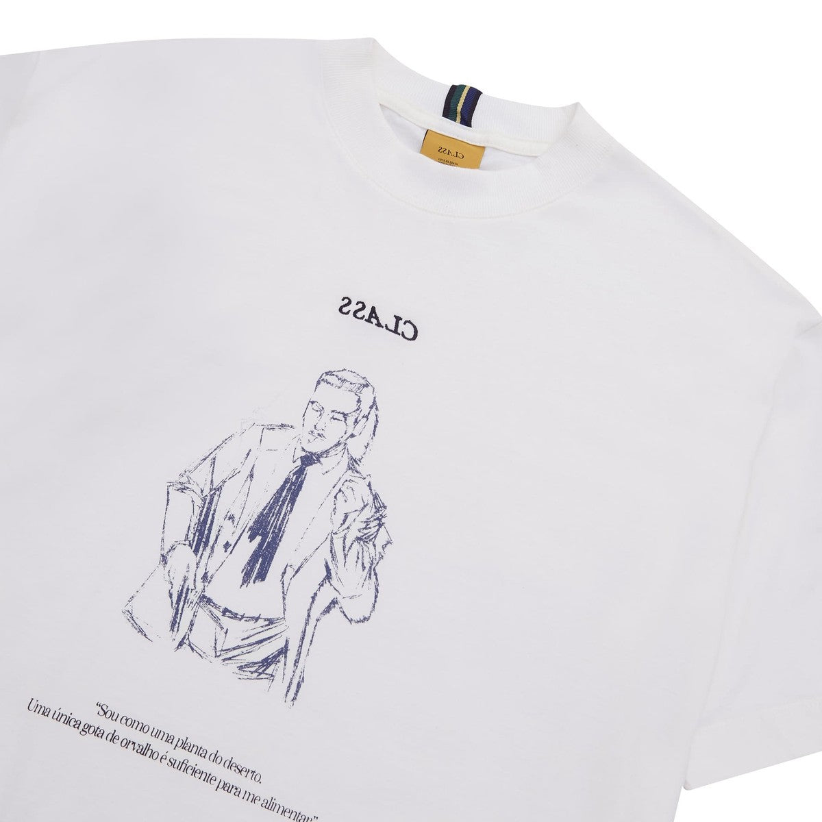 Camiseta CLASS "Rádio Da Legalidade" Off-White