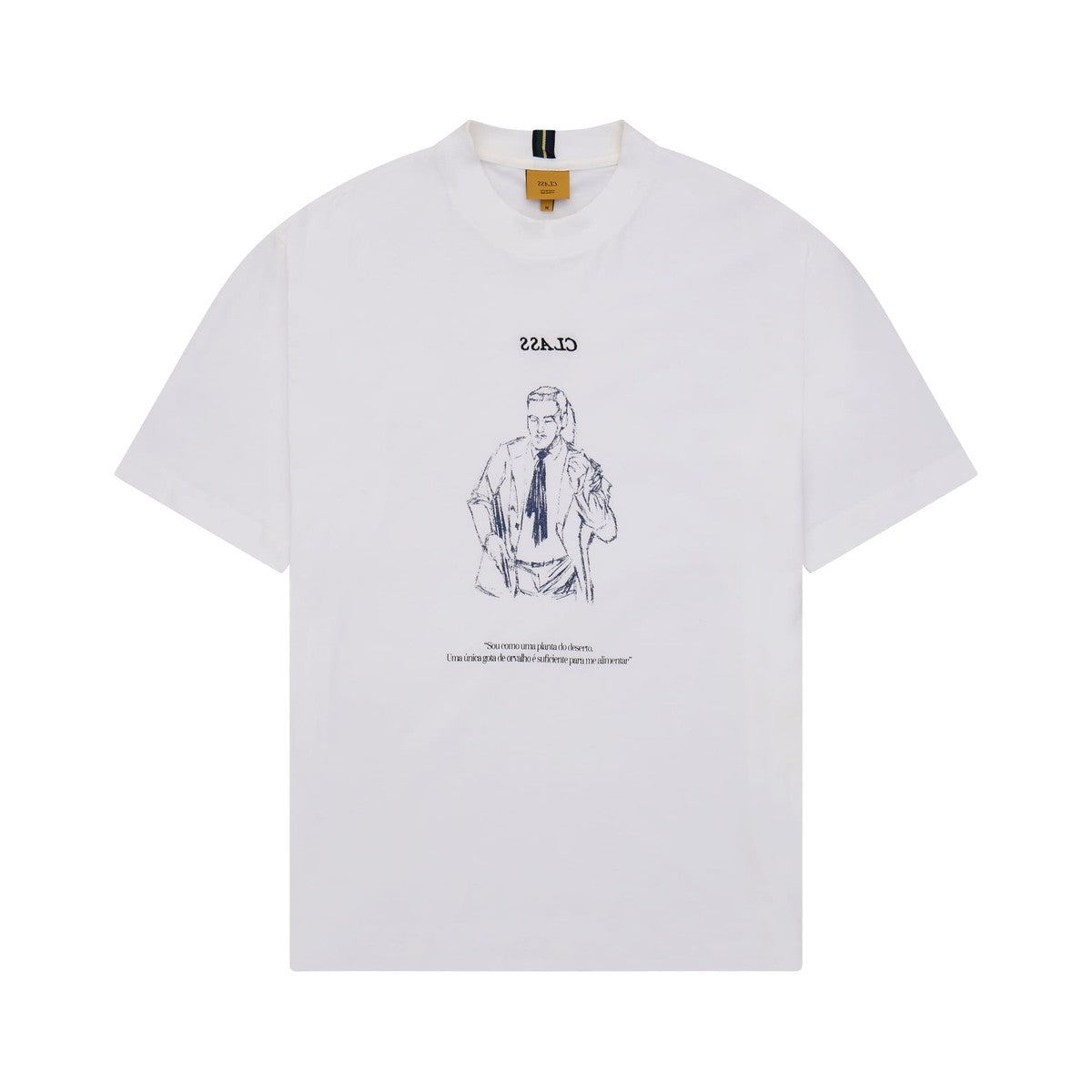 Camiseta CLASS "Rádio Da Legalidade" Off-White
