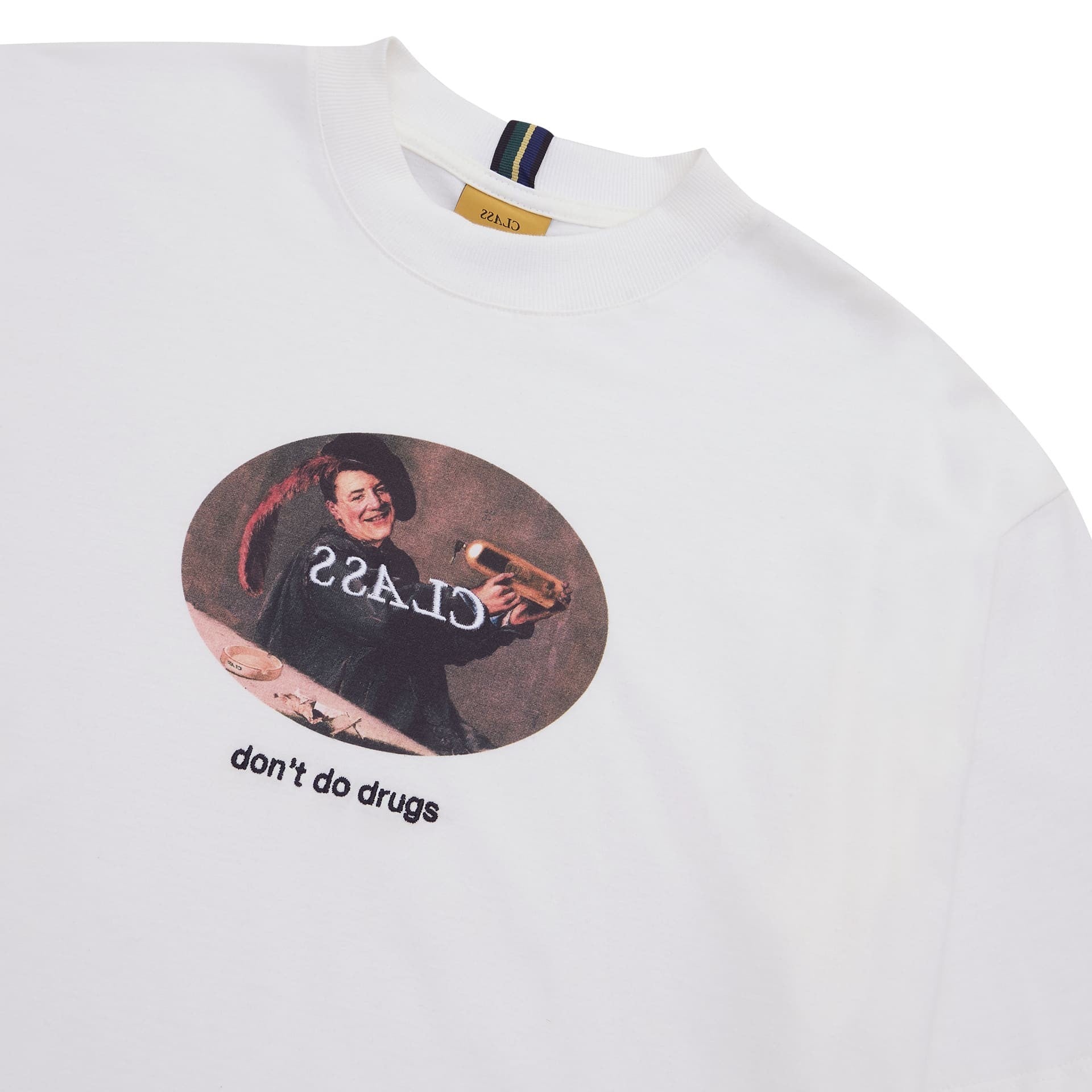 Camiseta CLASS "Don'T Do Drugs" Off-White