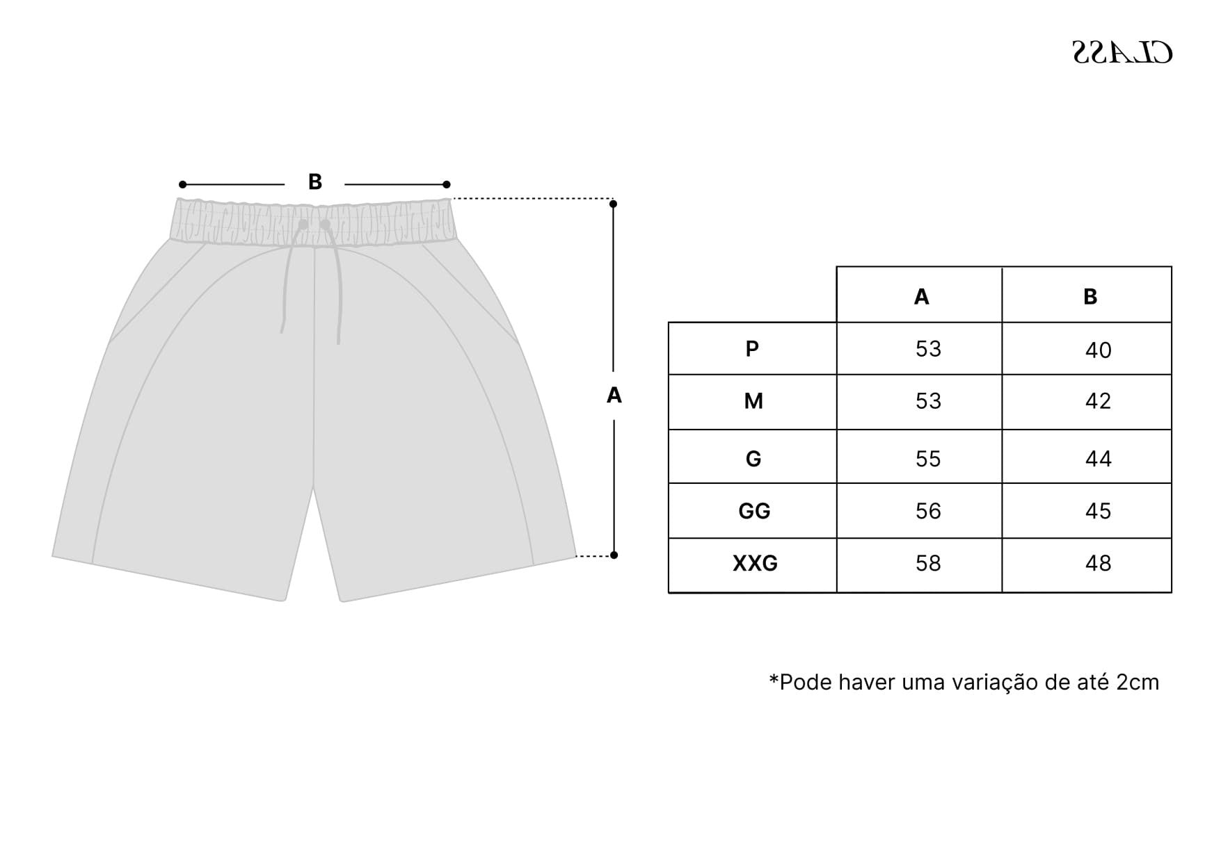 Short CLASS "Arch" Black