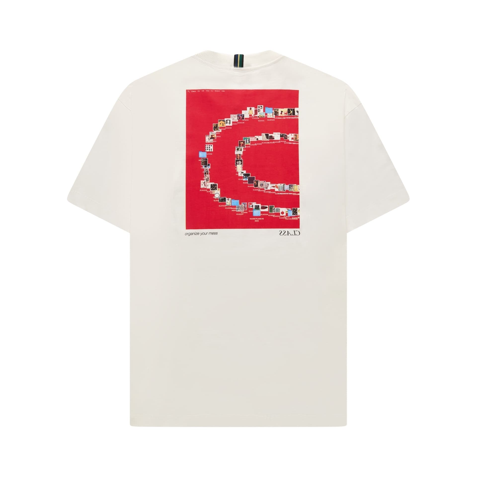 Camiseta CLASS "Mini Cls Desktop" Off-White