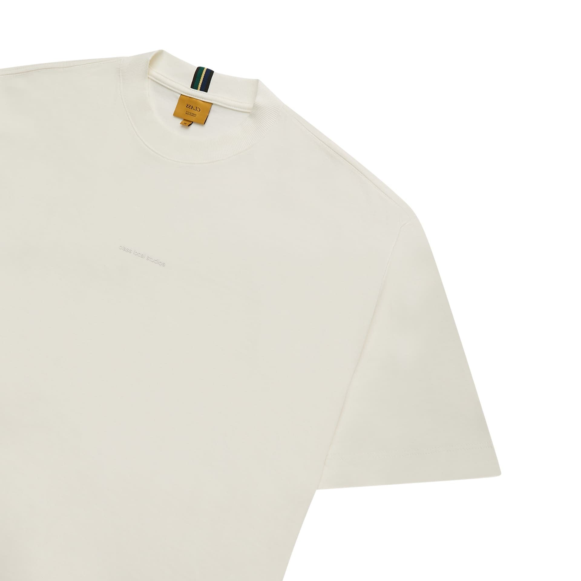 Camiseta CLASS Premium "Class Local Studios" Off White