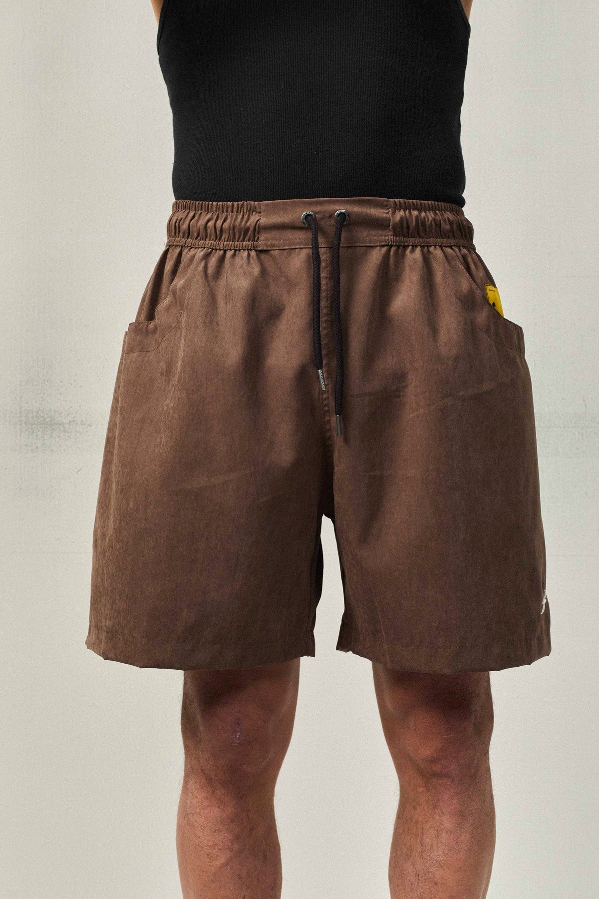 Short BARRA Bolso Duplo "B Garça" Marrom