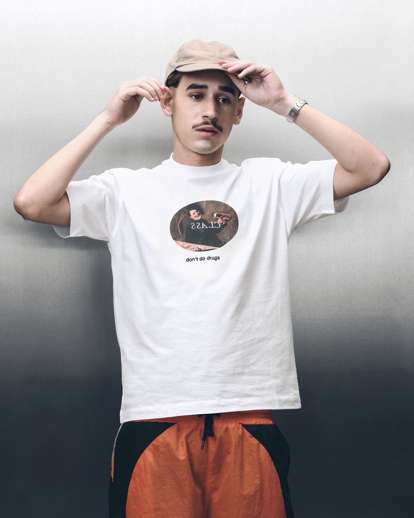 Camiseta CLASS "Don'T Do Drugs" Off-White