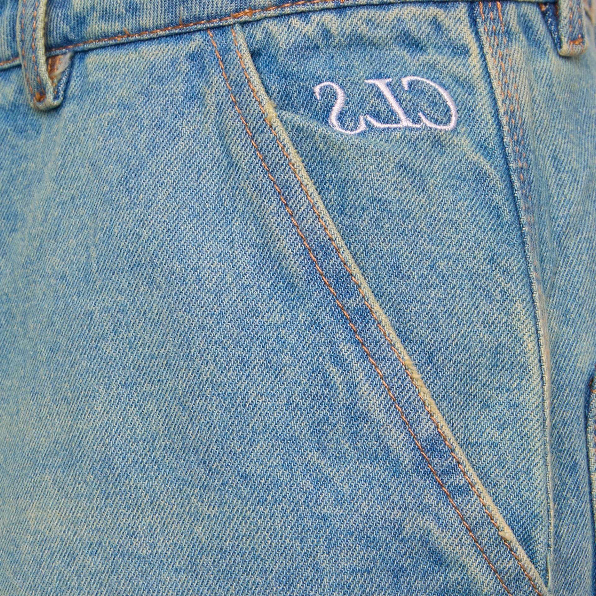 Calça CLASS Stonewashed Baggy "Rabiola" Blue