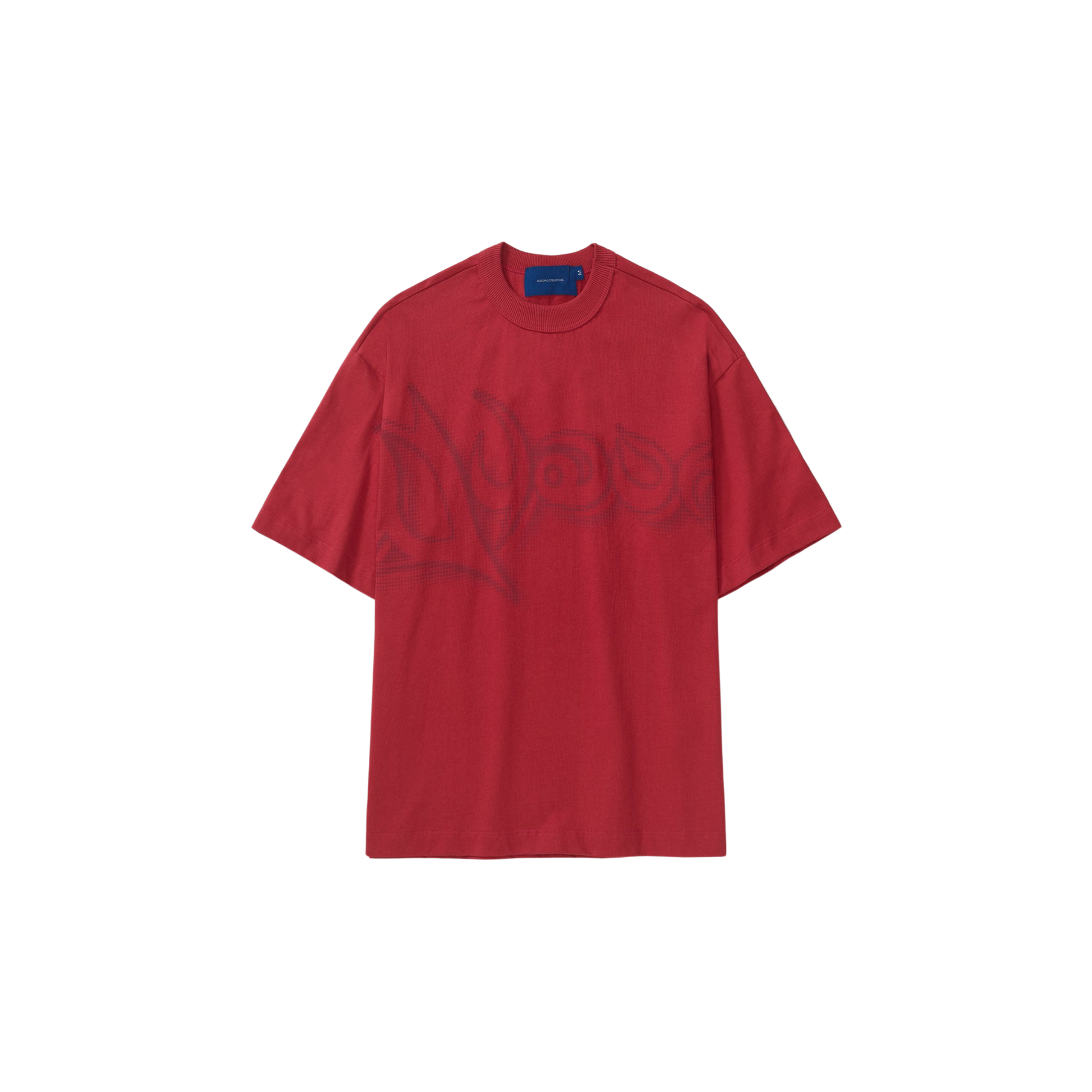 Camiseta QUADRO Tribe Boxy Red