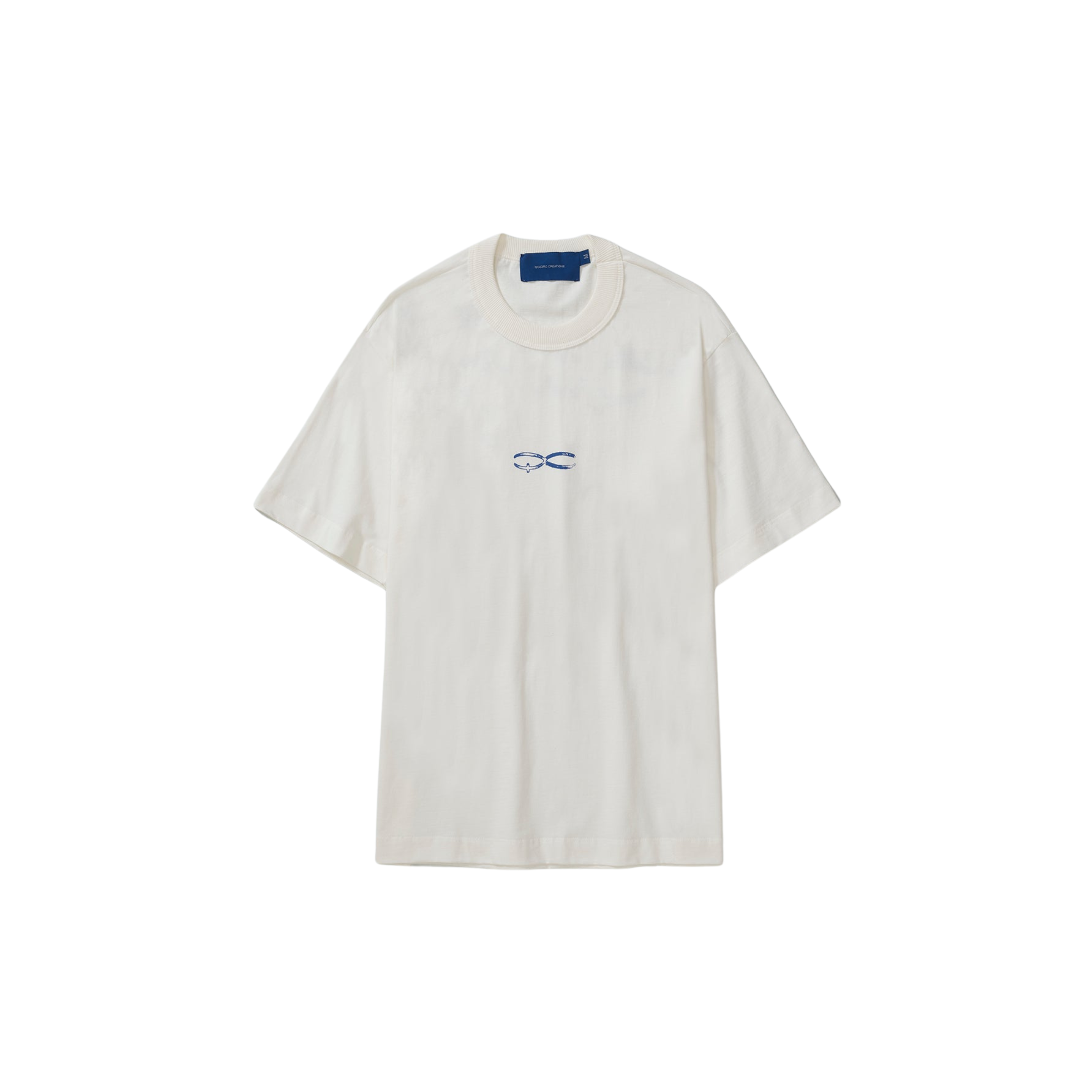 Camiseta QUADRO Regular Off-White