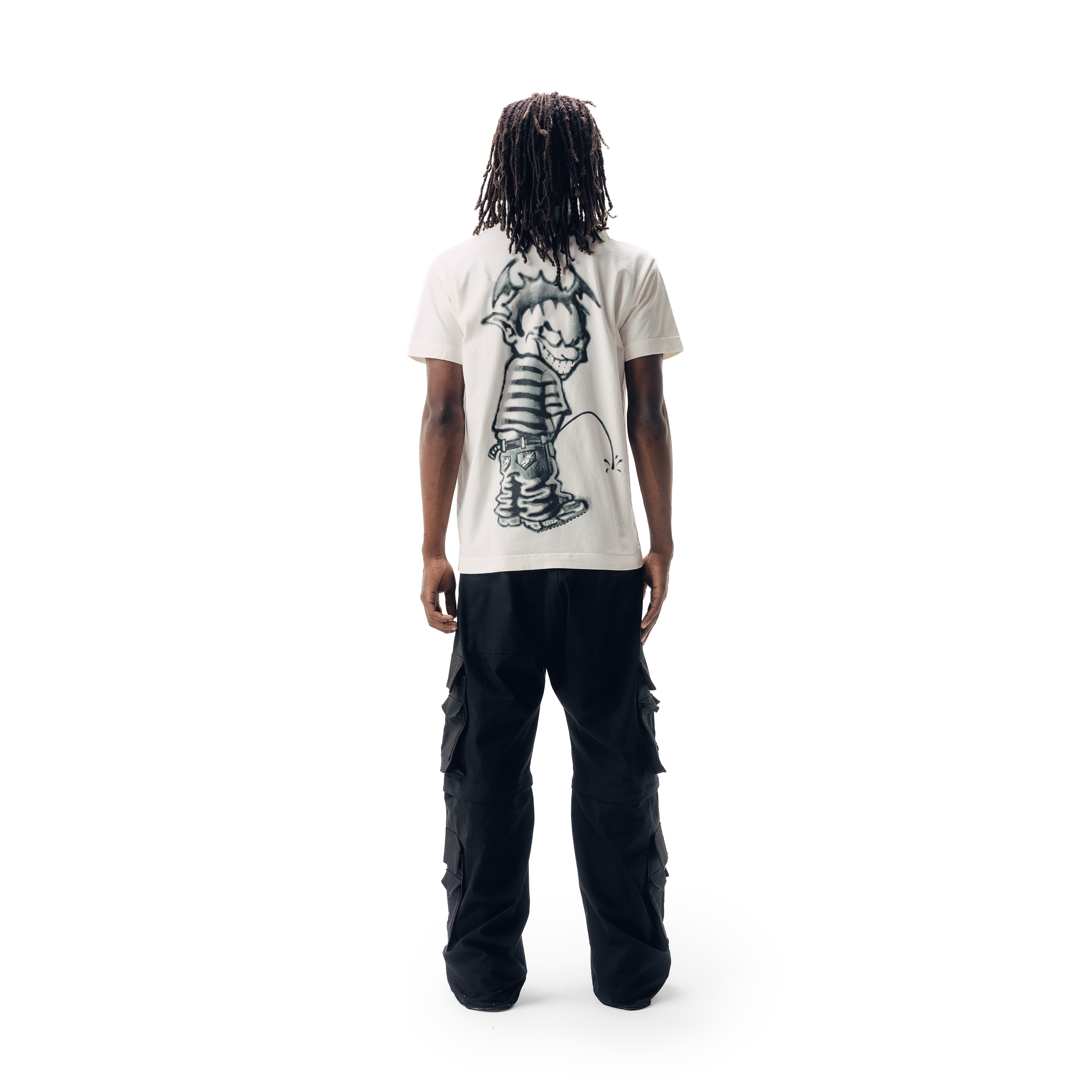 Camiseta SUFGANG SufKalvin Airbrush Off White