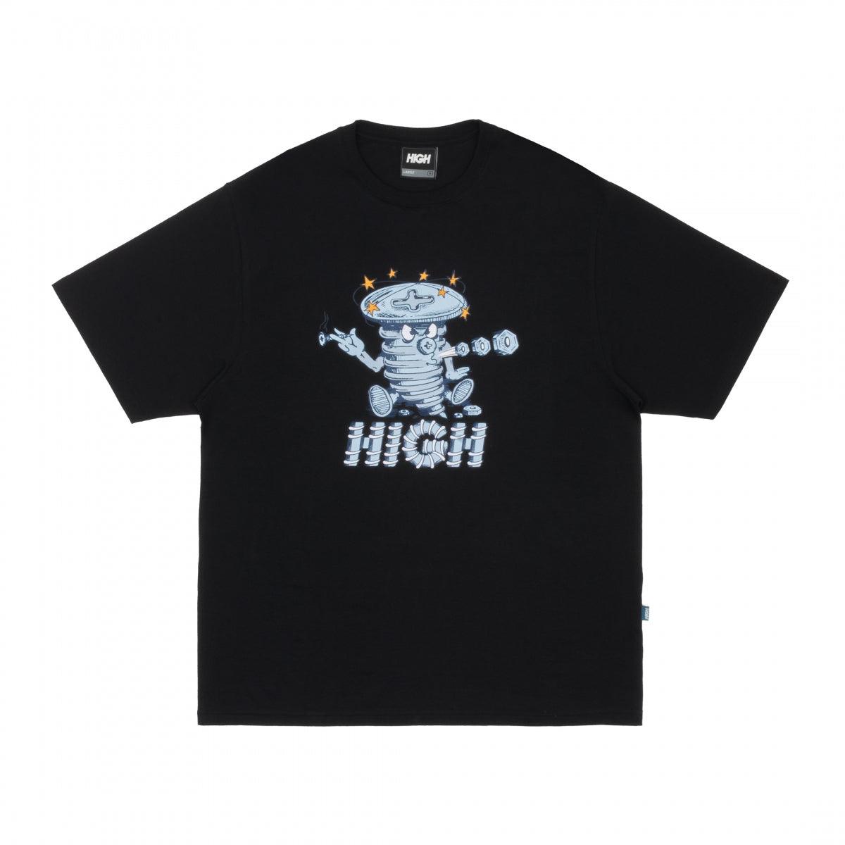 HIGH - Camiseta Screw Black - Slow Office