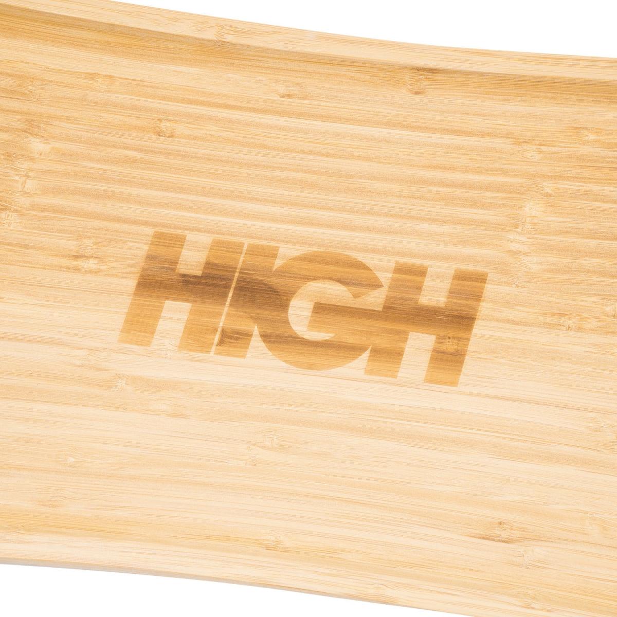 HIGH - Bamboo Tray Logo - Slow Office