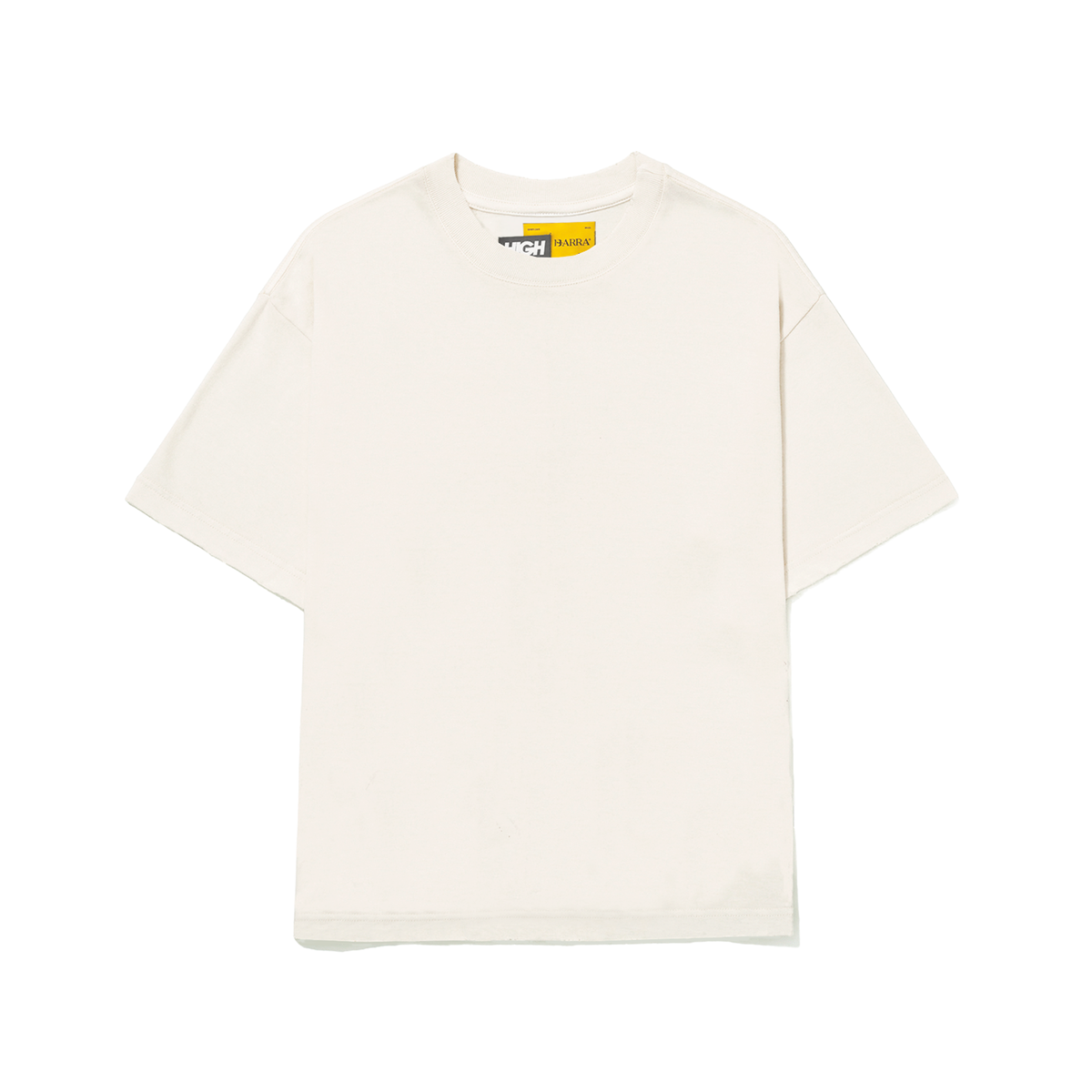 Camiseta Barra x High "ASSINATURA" Off White