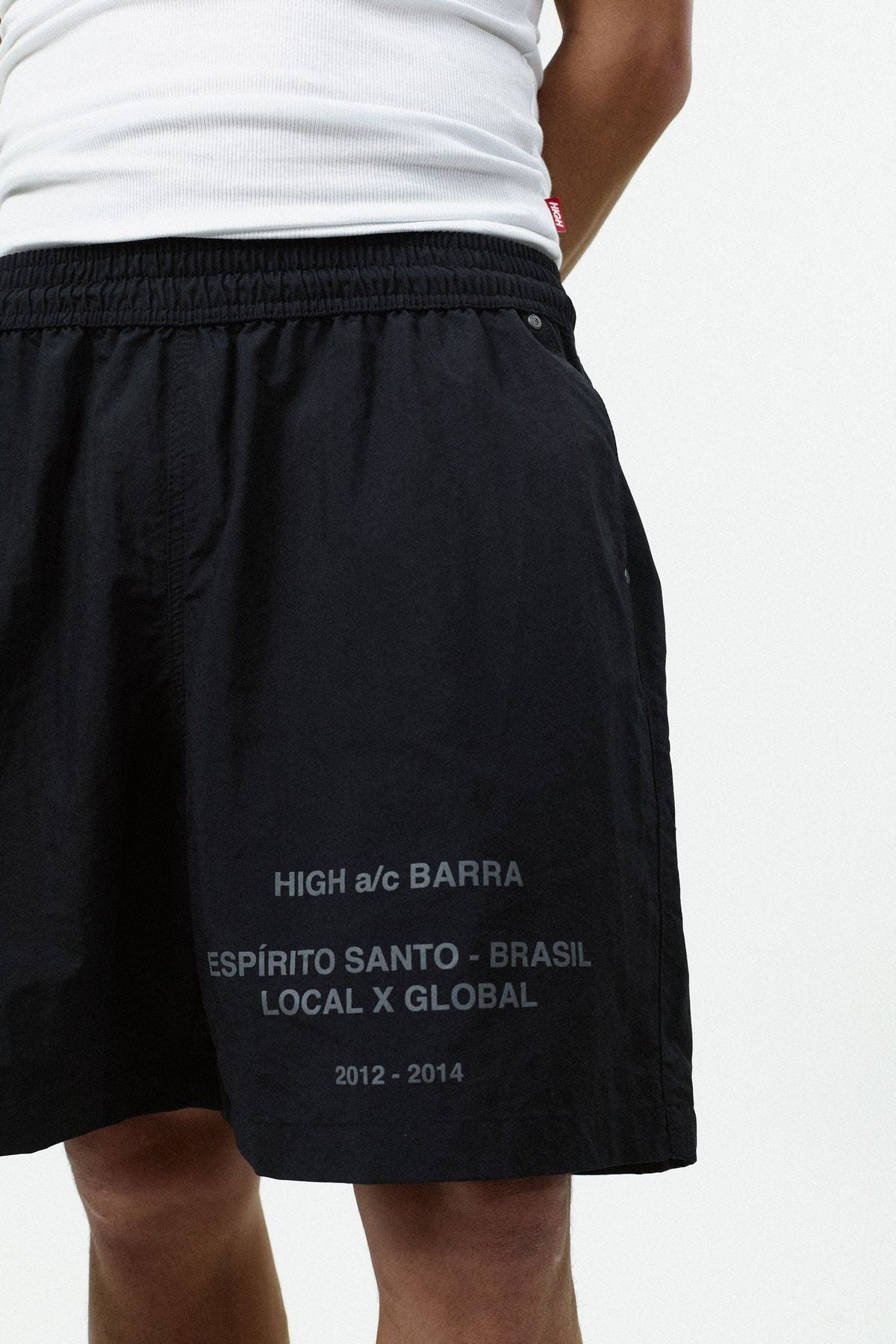 Short Barra x High "High a/c Barra" - Preto