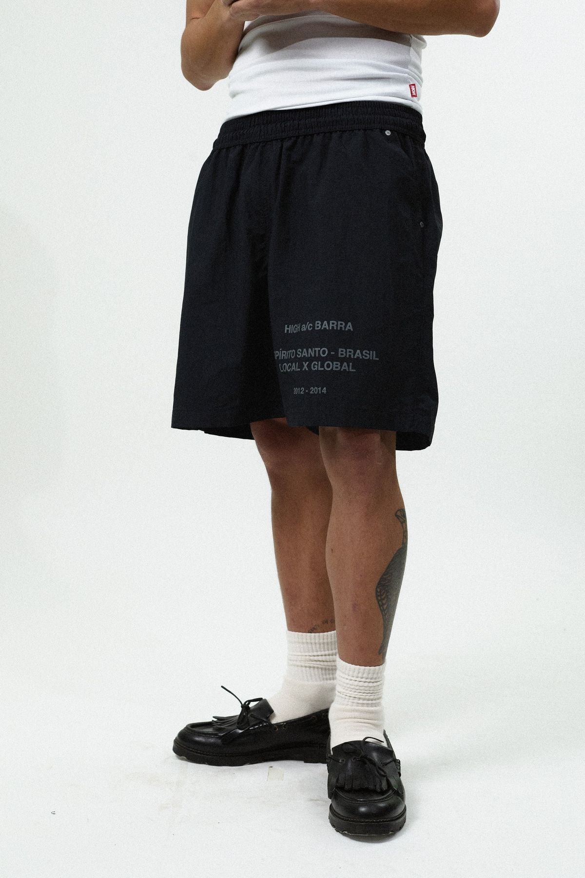 Short Barra x High "High a/c Barra" - Preto