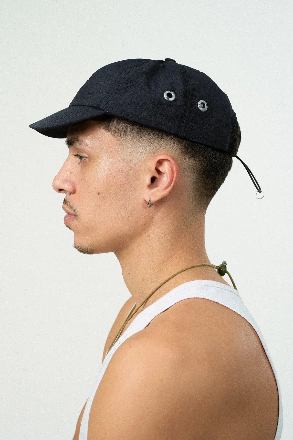 Boné Six Panel HighxBarra Preto