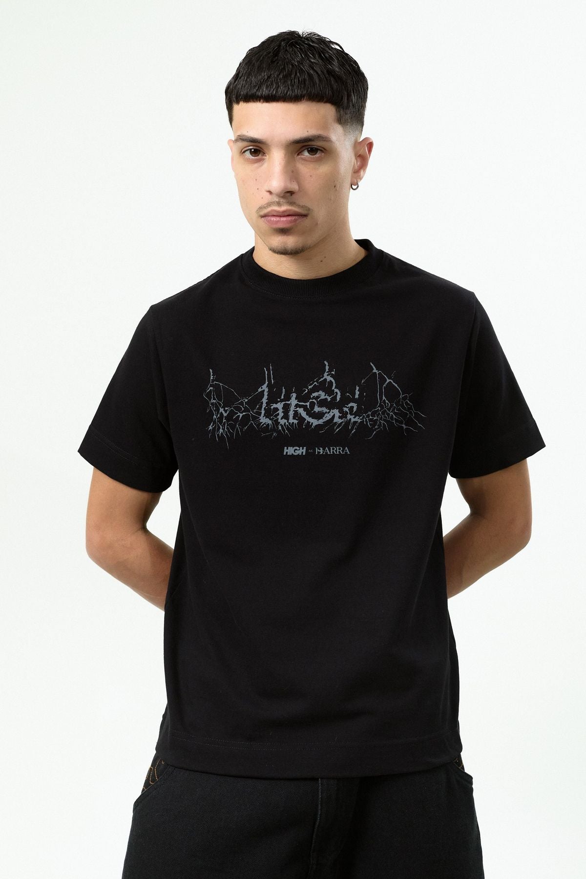 Camiseta Barra x High "RAIZES" Preta