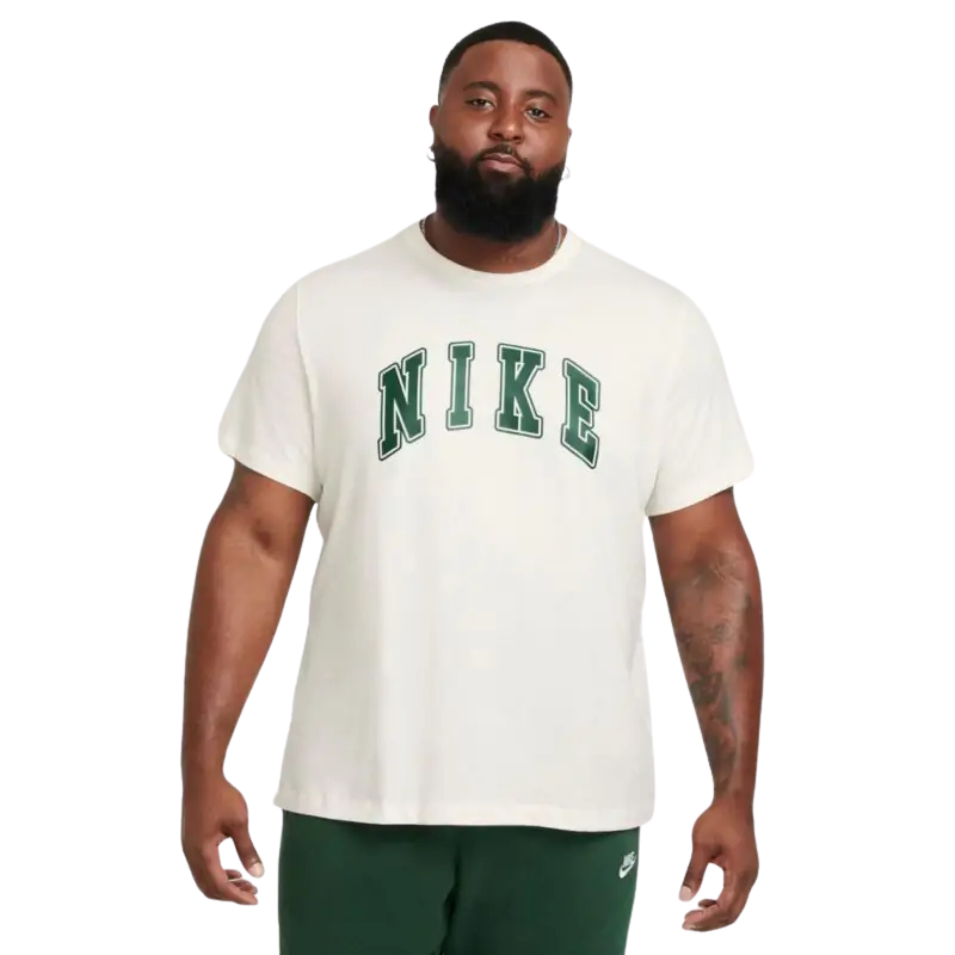 Camiseta NIKE Club SSNL Off-White