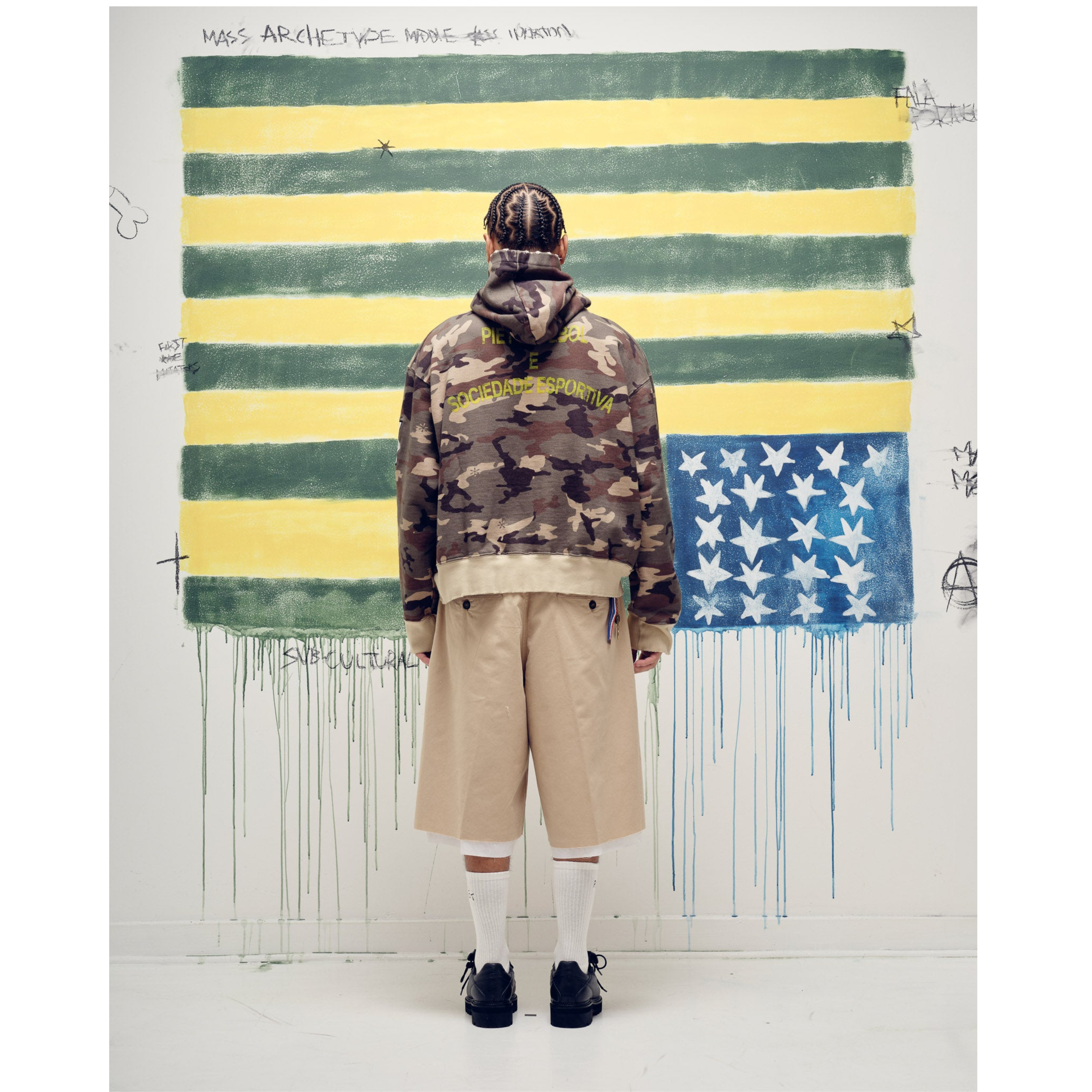 Short PIET Chino Khaki