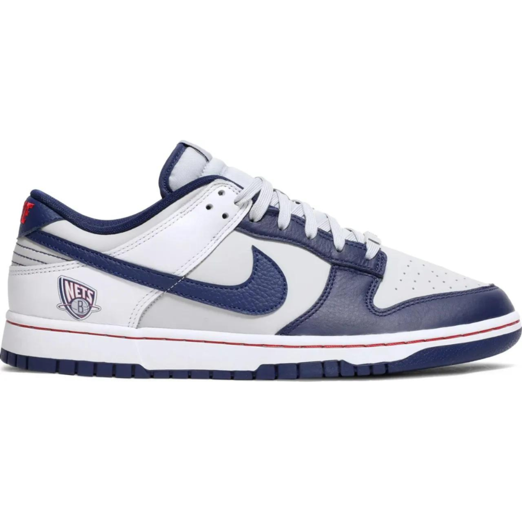 Tênis NIKE x NBA Dunk Low EMB '75th Anniversary - Nets'