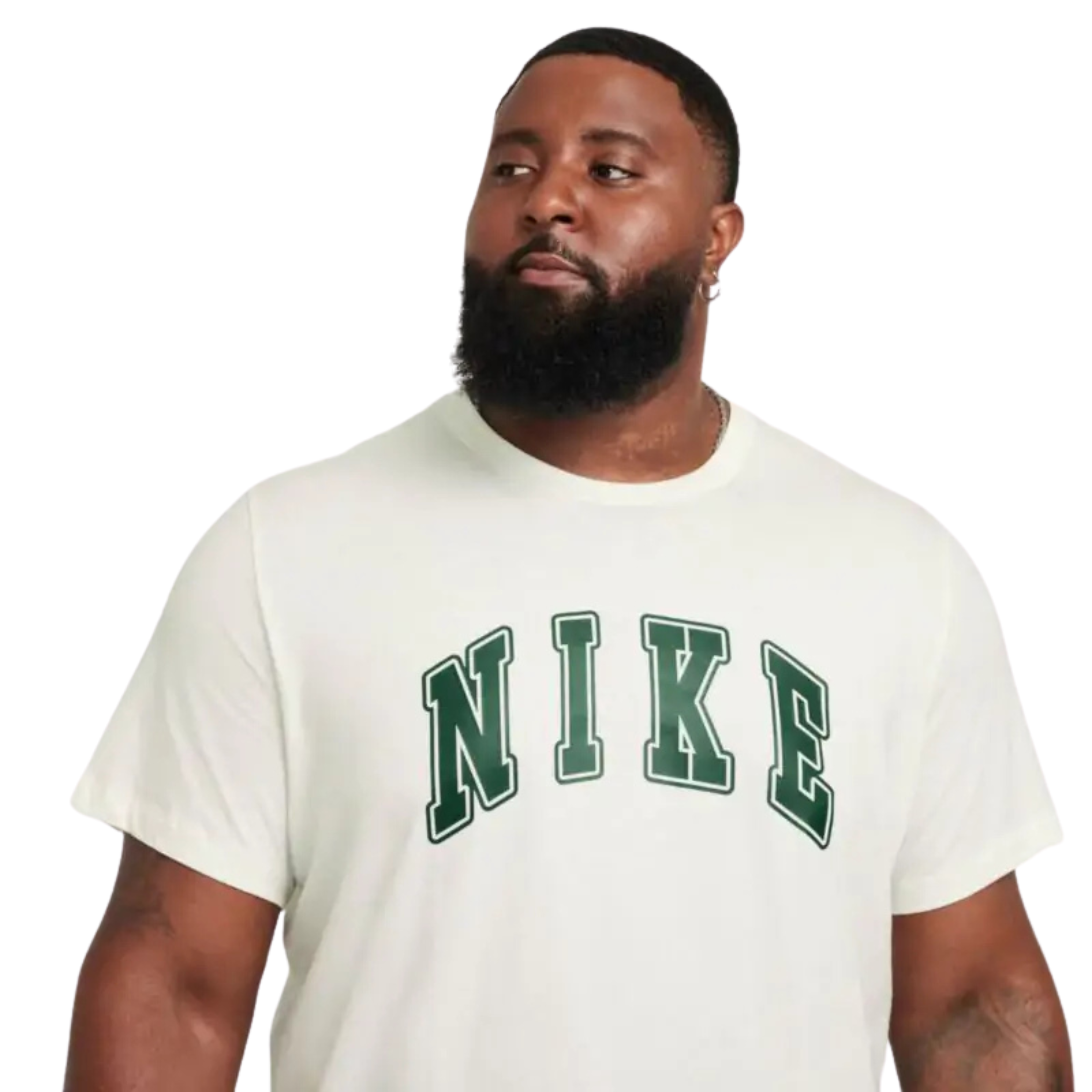 Camiseta NIKE Club SSNL Off-White