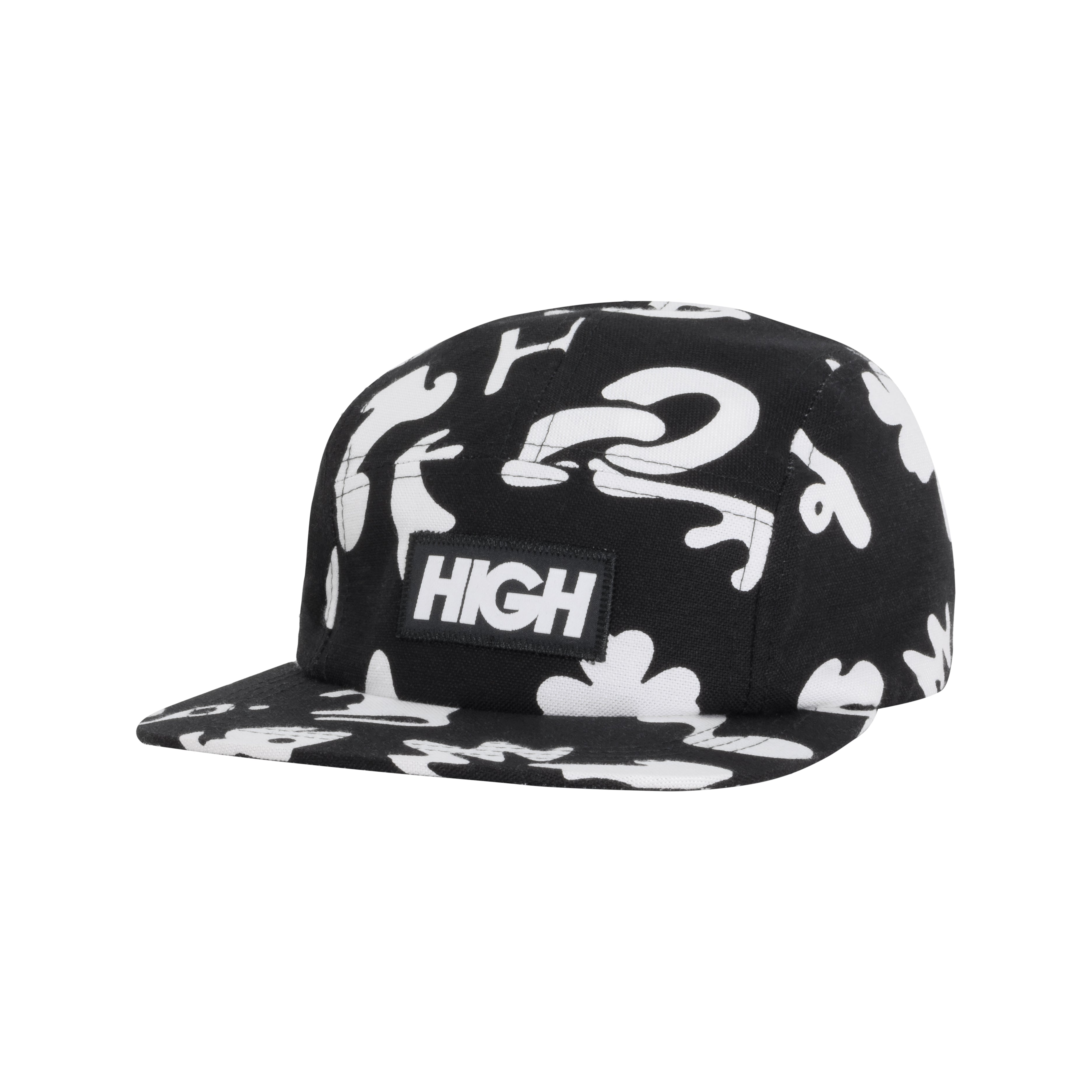 HIGH - Boné 5 Panel Overall Black – Slow Office