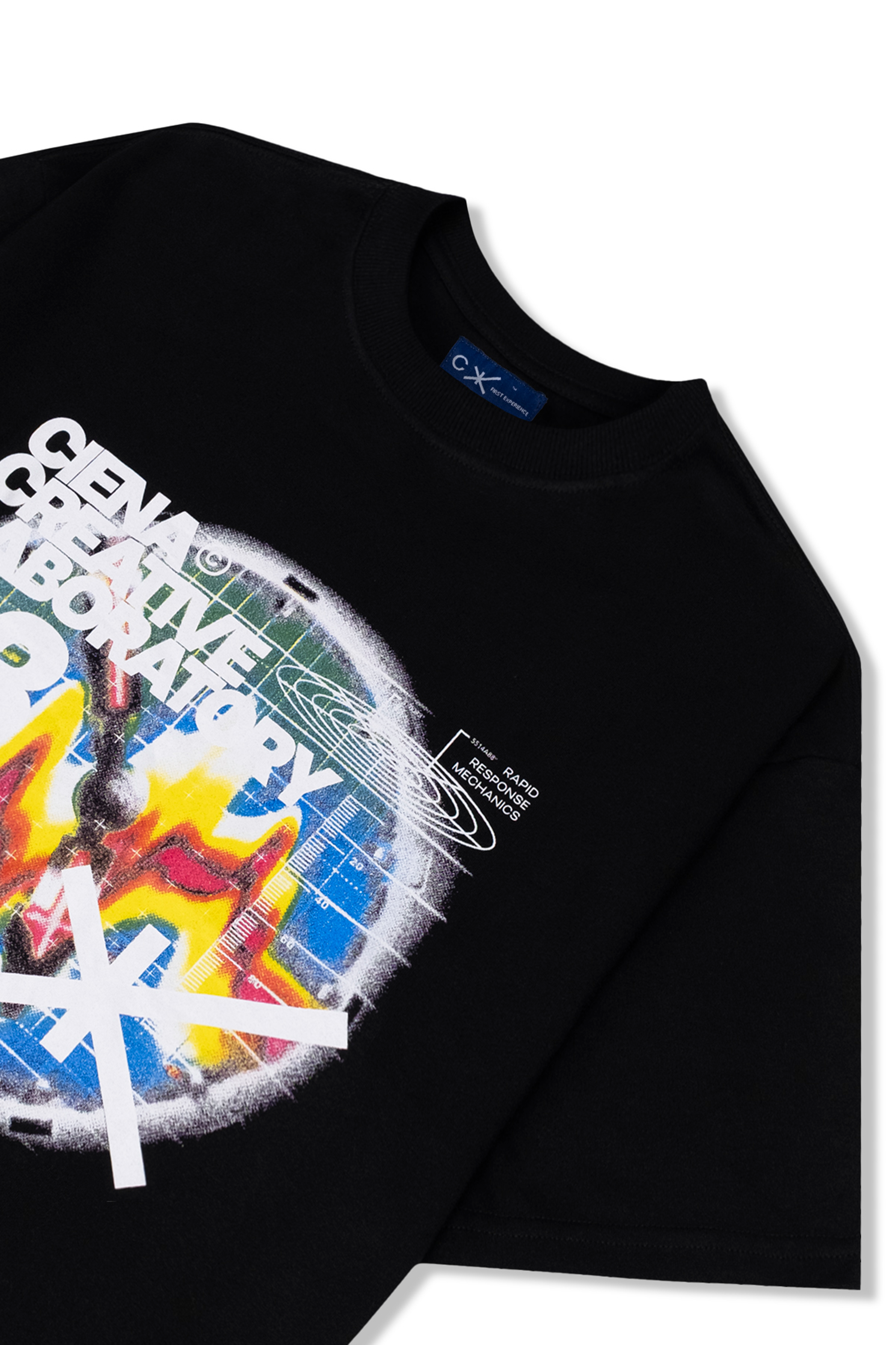 Camiseta CIENA Radar Black Heavy