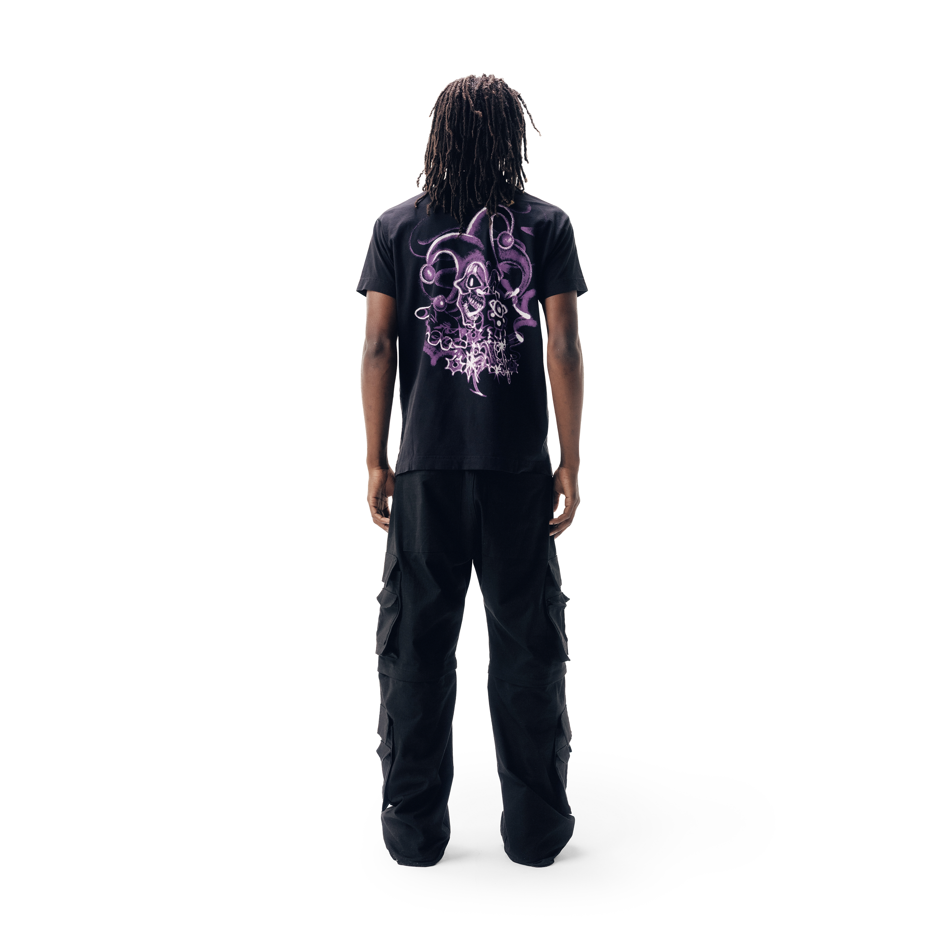 Camiseta SUFGANG Clown 4Suf Airbrush Preta