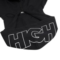 HIGH - Hoodie Anorak Black