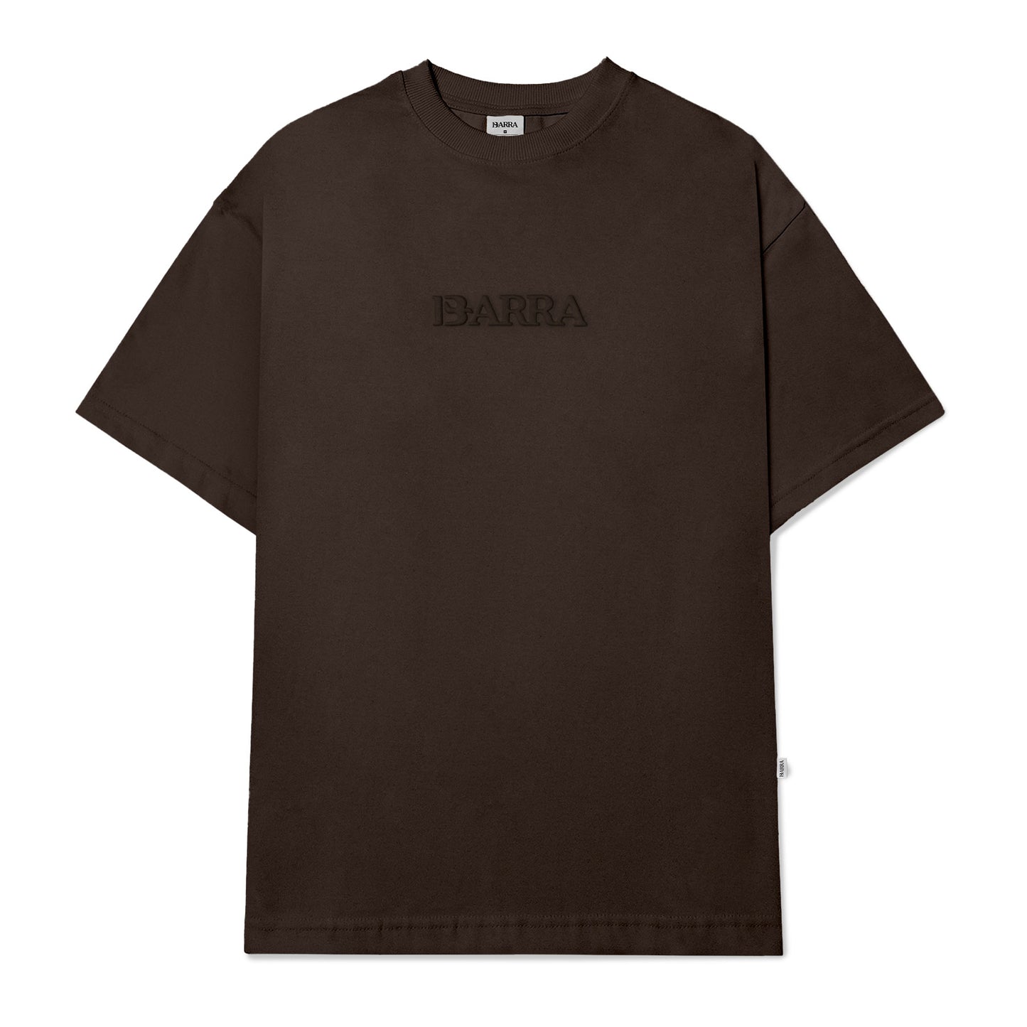 Barra Crew - Camiseta Barra Alto Relevo Marrom
