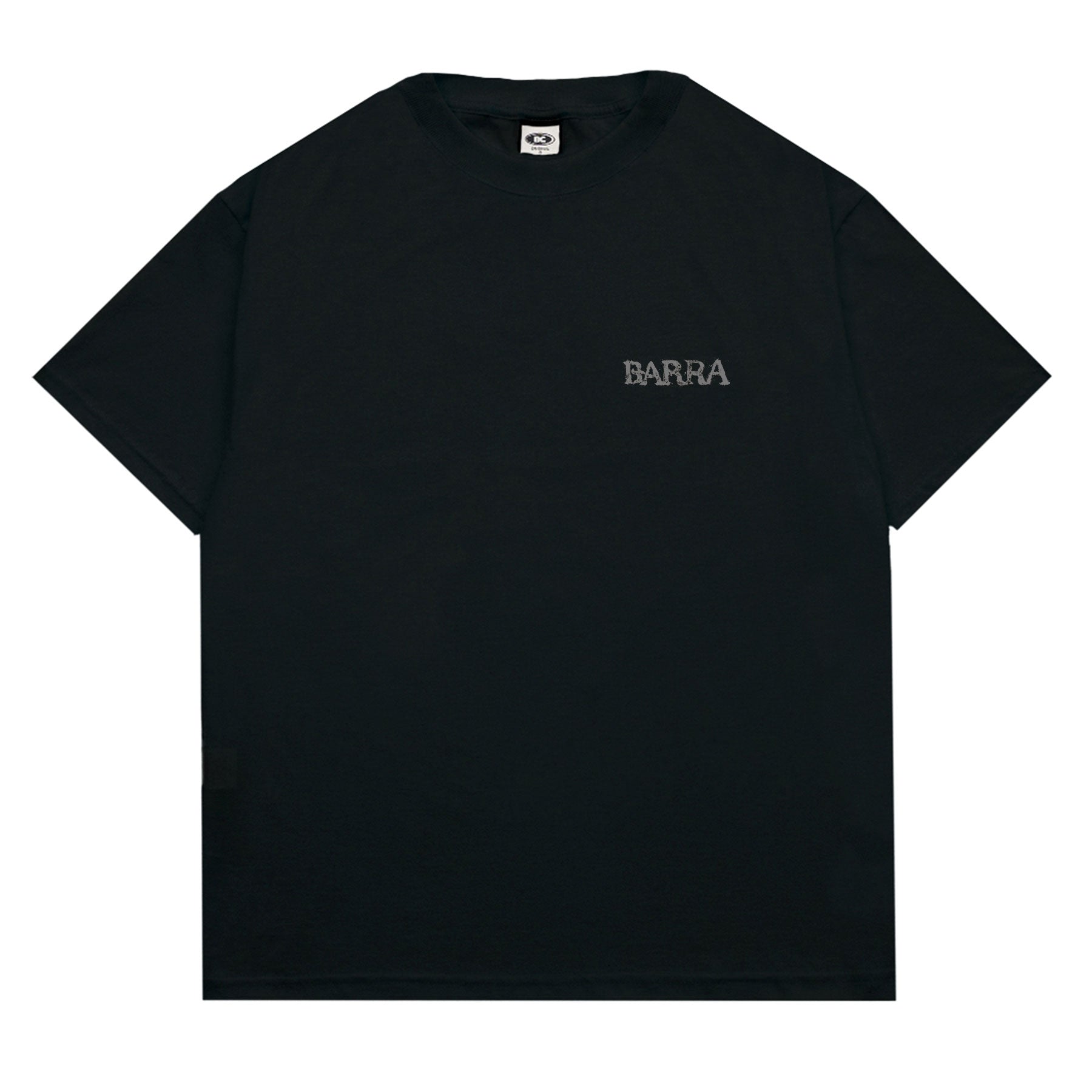 Barra Crew - Camiseta Lama Preta
