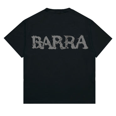 Barra Crew - Camiseta Lama Preta