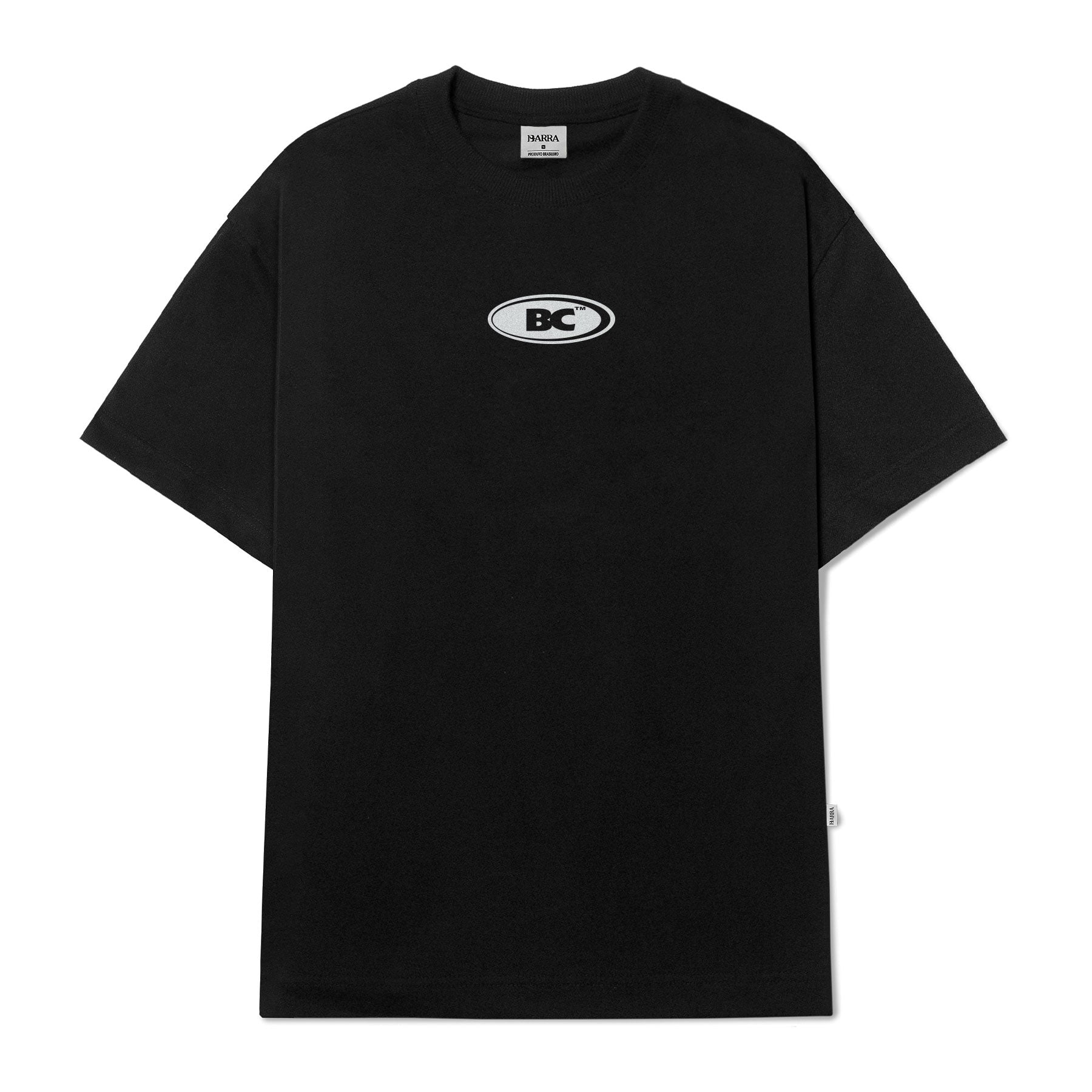 Barra Crew - Camiseta Goods Logo Refletiva Preta