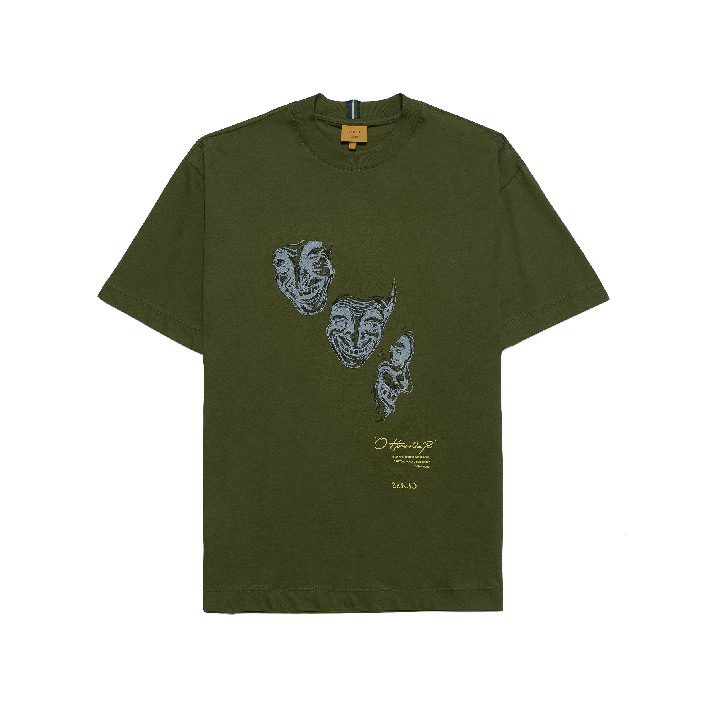 CLASS - Camiseta O Homen Que Ri Green