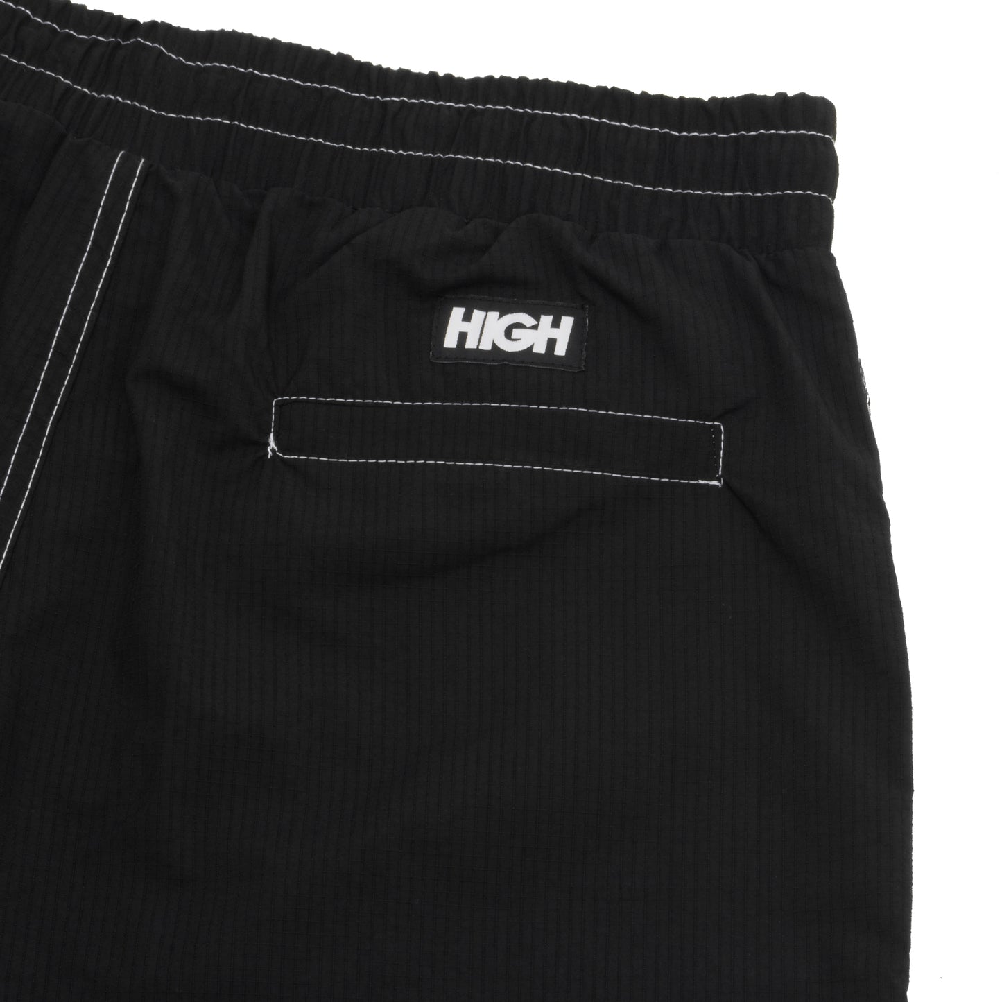 HIGH - Colored Track Pants Black