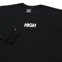 HIGH - Crewneck Logo Black