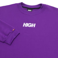 HIGH - Crewneck Logo Purple