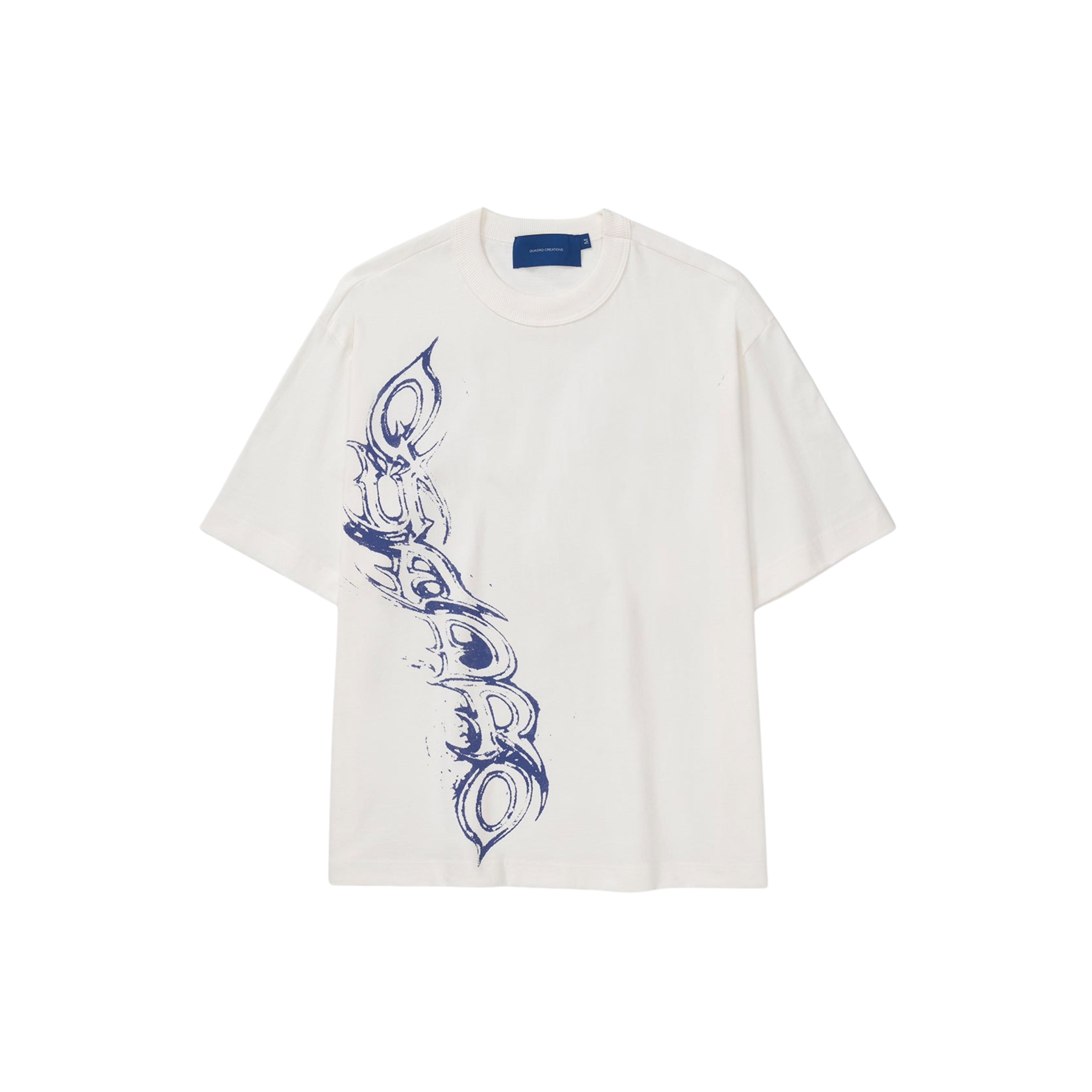 Camiseta QUADRO Fall Boxy Off White