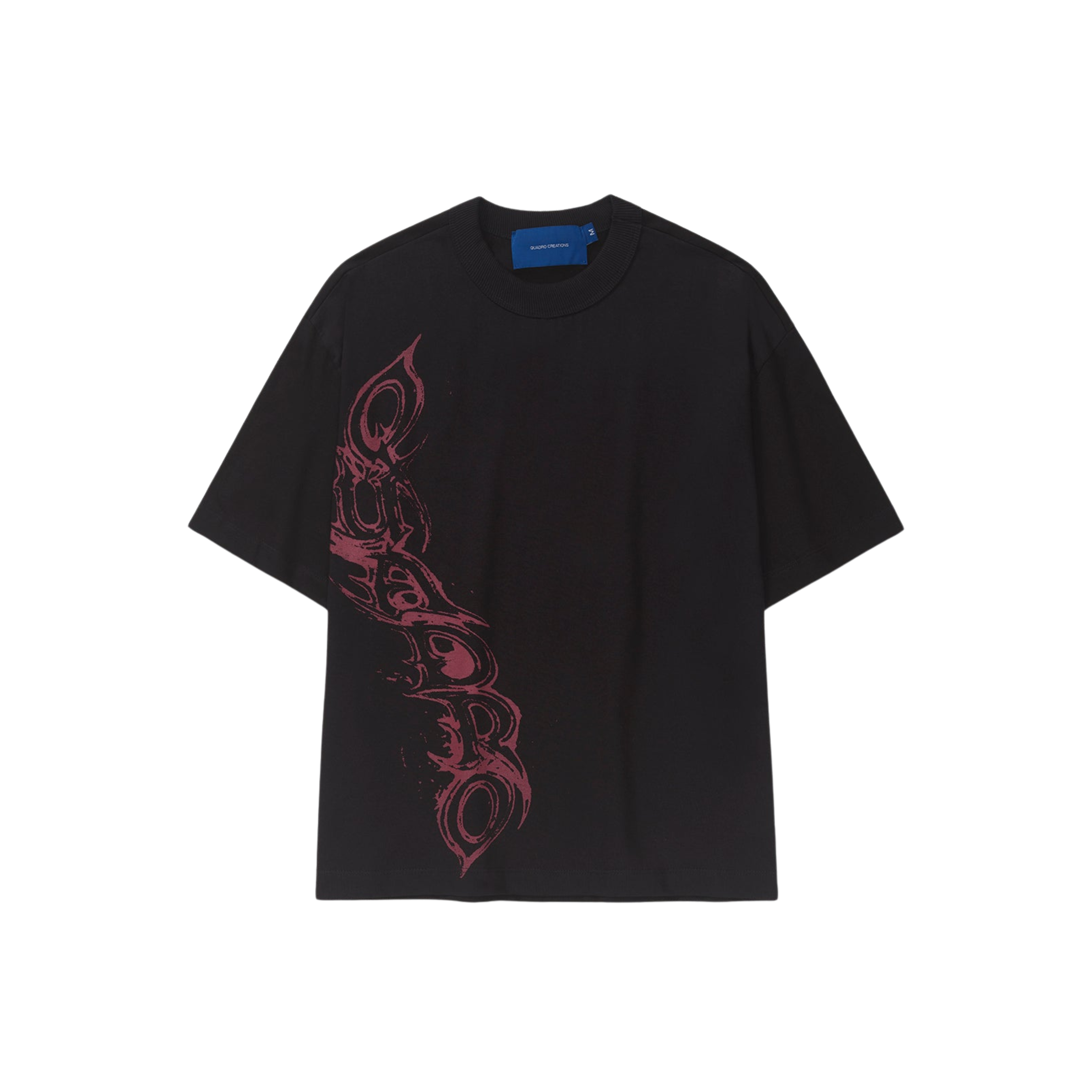 Camiseta QUADRO Fall Boxy Black