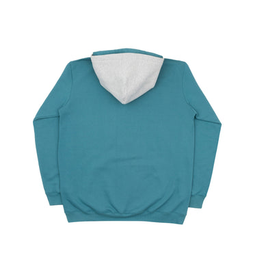 HIGH - Double Hooded Pullover Oil Blue