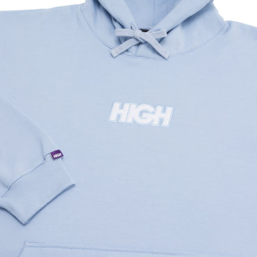 HIGH - Hoodie Logo Sky Blue