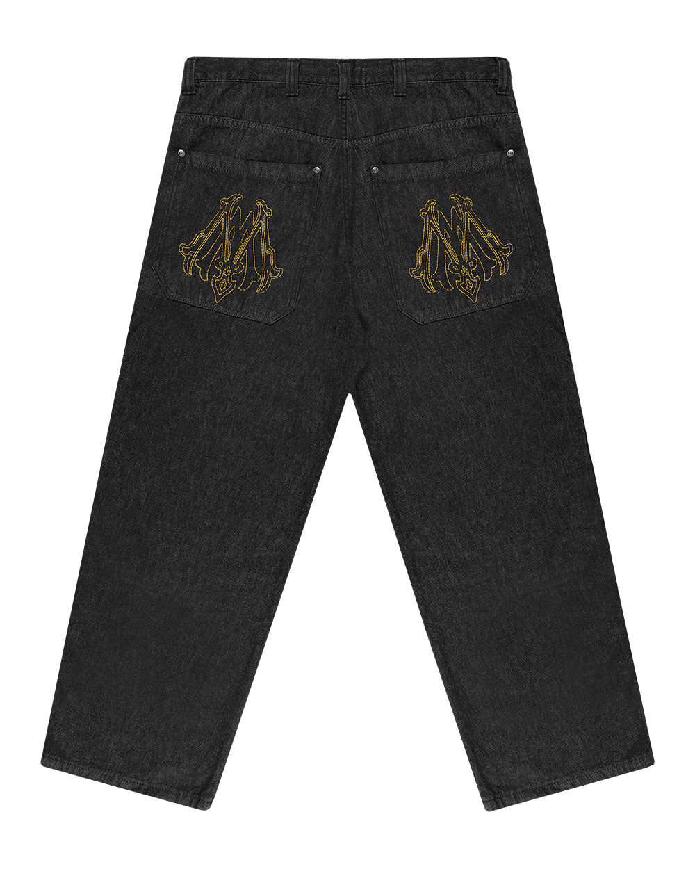 Calça MAD Jeans Asas Preto